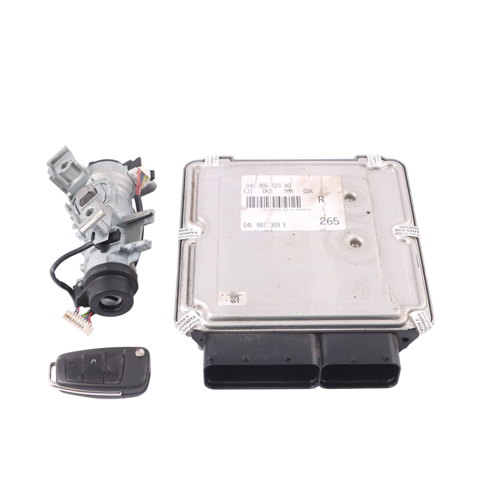 Audi A3 8V 1.6 TDI CRKB 110PS Motor ECU Kit Zündschlüssel 04L907309E Manual