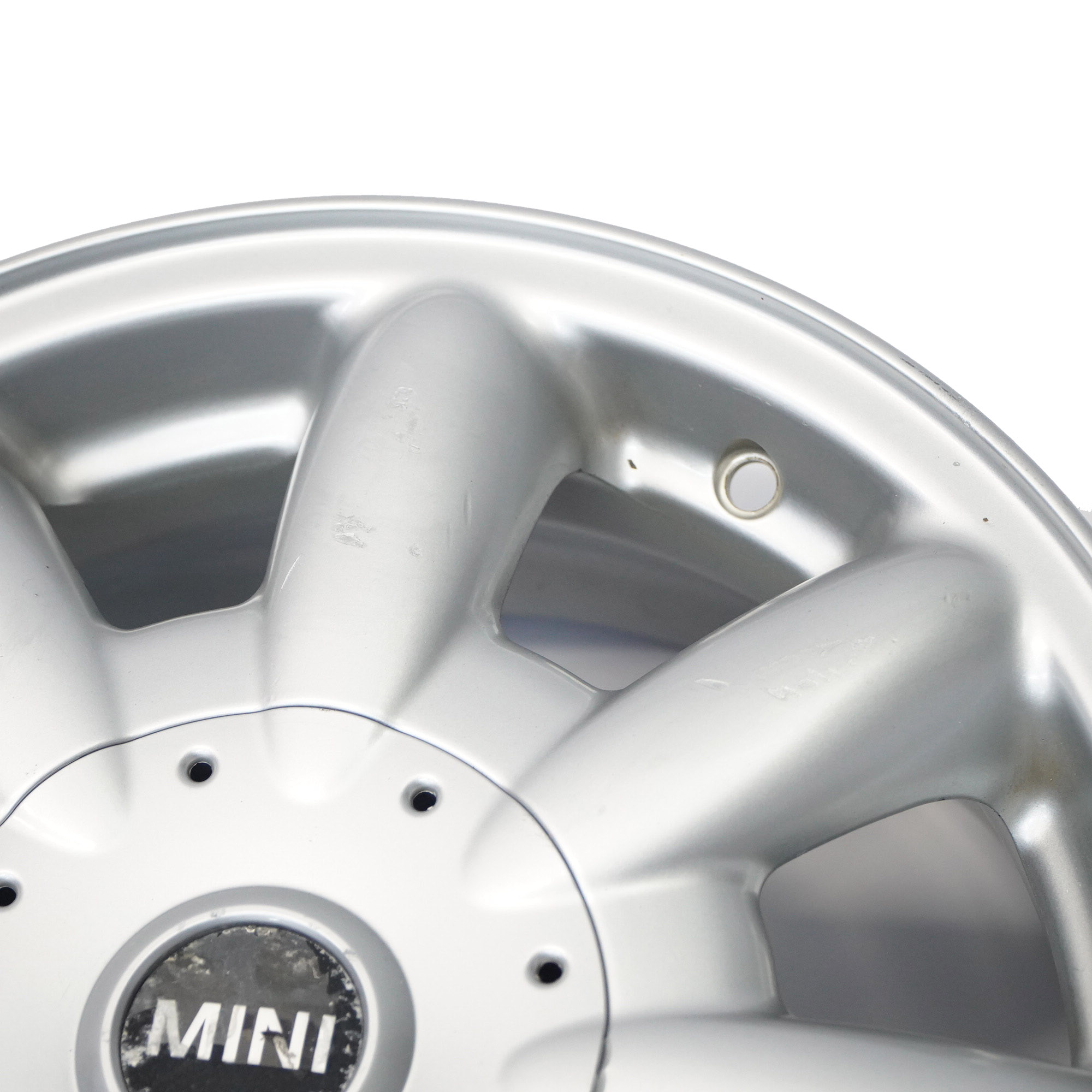 Mini Cooper One R50 R52 Silber Alu Felge 15" 5,5J ET:45 8-Speiche 82