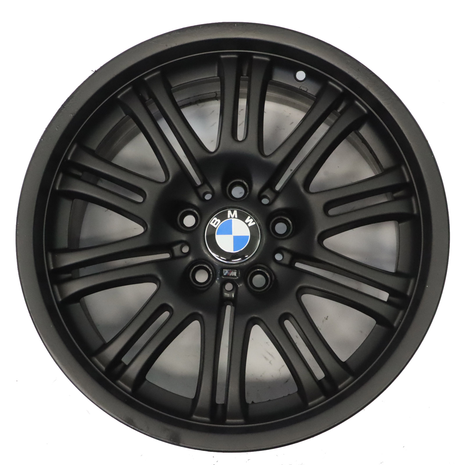 BMW E46 M3 Schwarz Hinter rad felge 18" 9J ET:26 M Doppel speiche 67 2229960