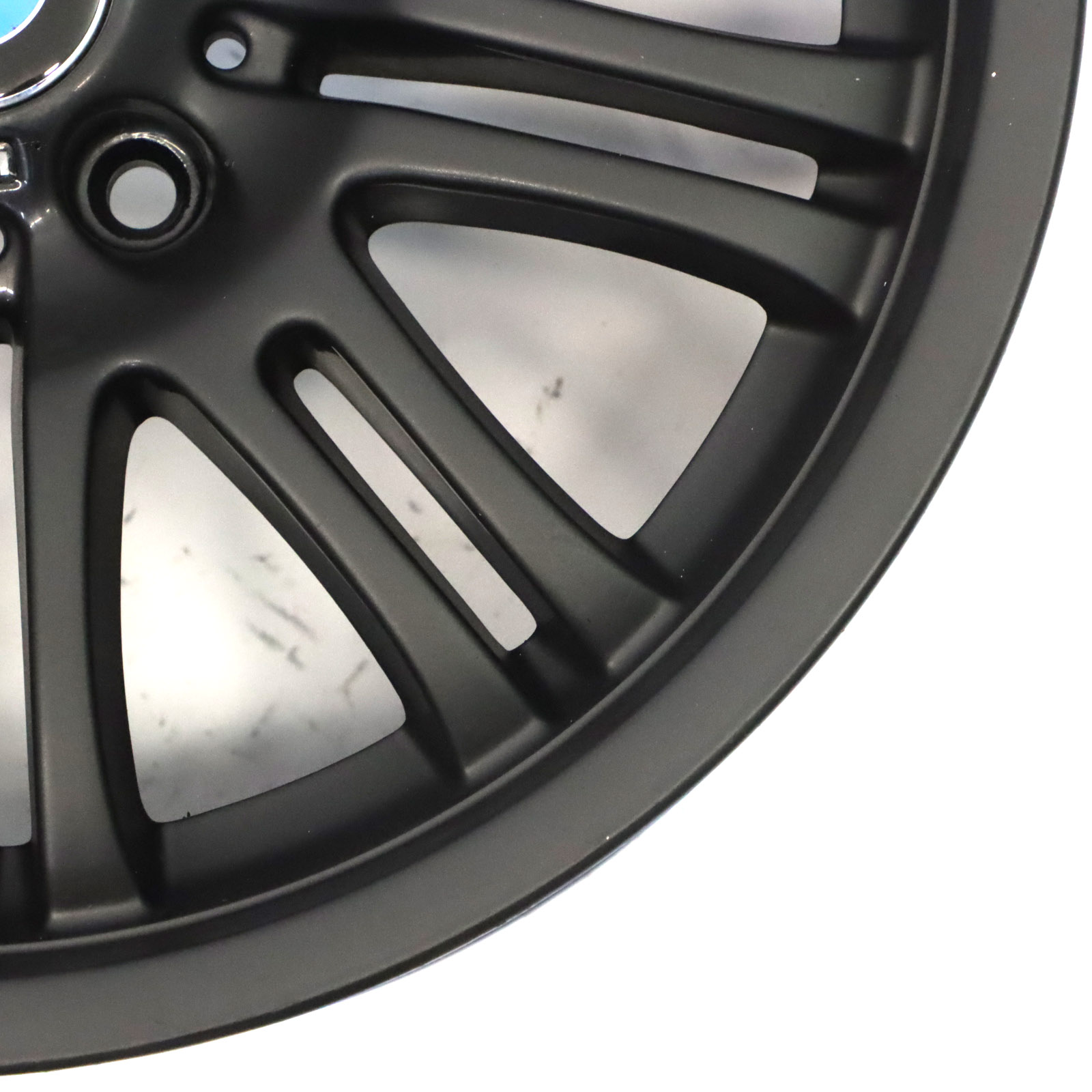 BMW E46 M3 Schwarz Hinter rad felge 18" 9J ET:26 M Doppel speiche 67 2229960