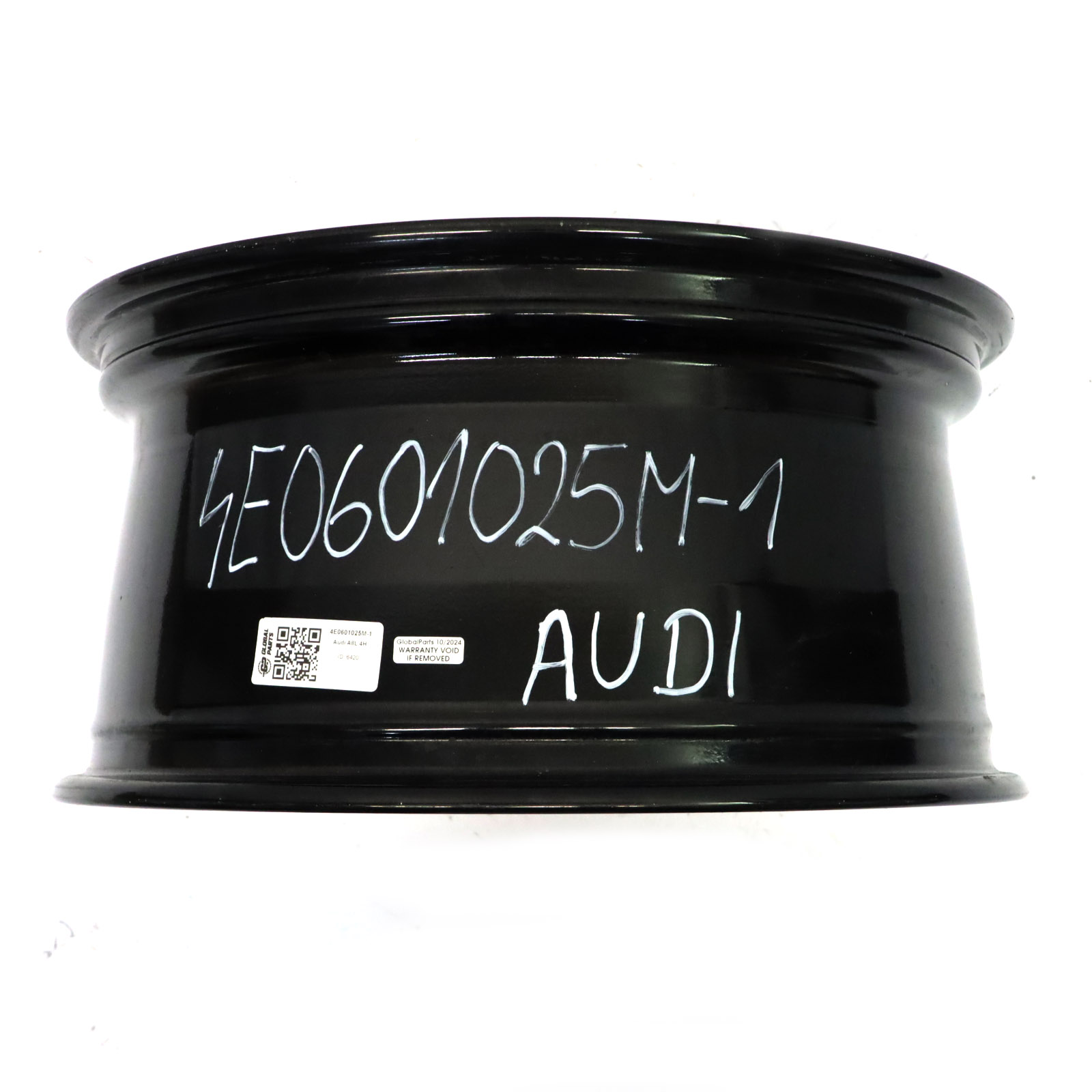 Audi A8 D3 Schwarz Alufelge 18" 8.5J ET45 Sternspeiche 4E0601025M