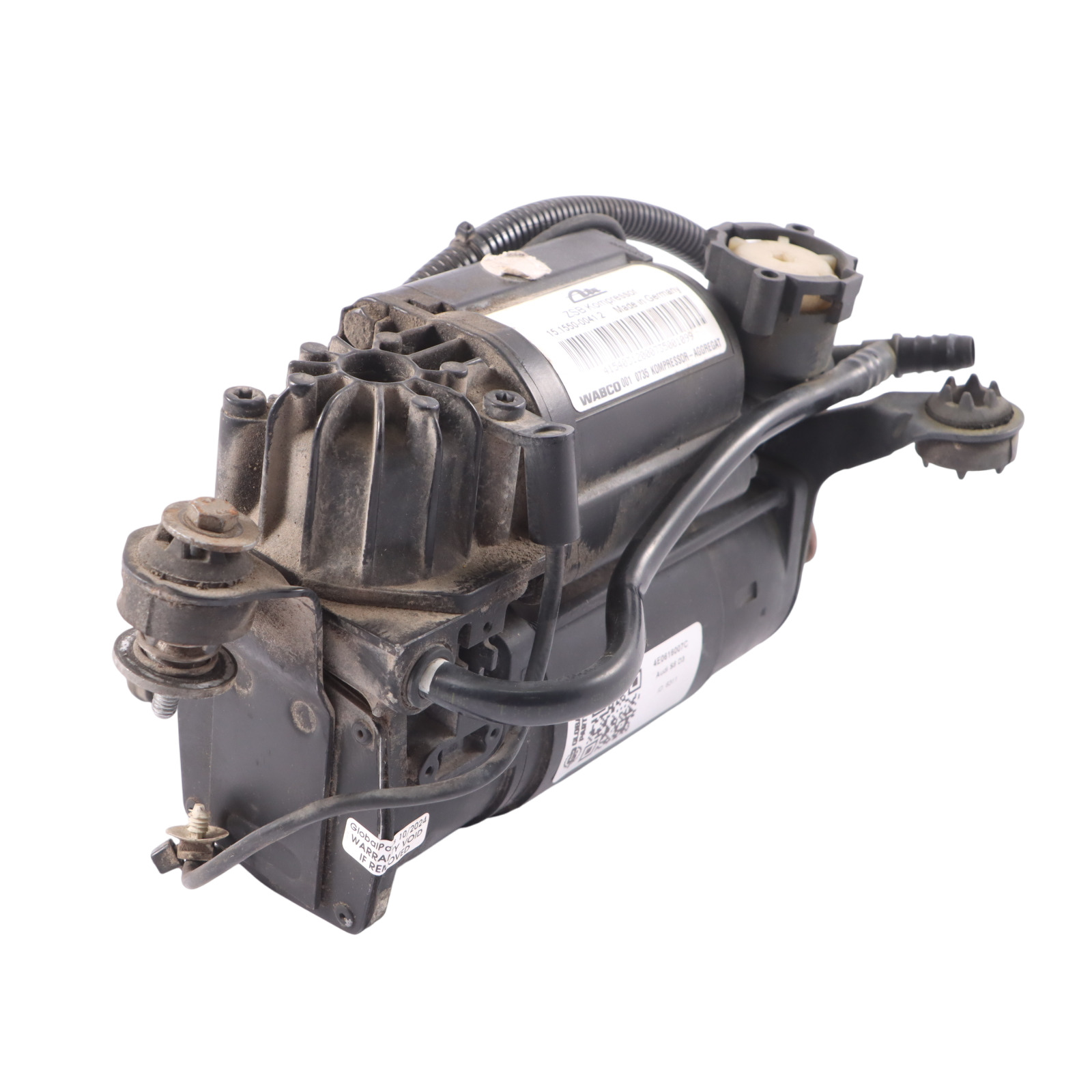 Audi A8 D3 S8 4E Wabco Luftversorgung Aufhängung Kompressor Motor 4E0616007C