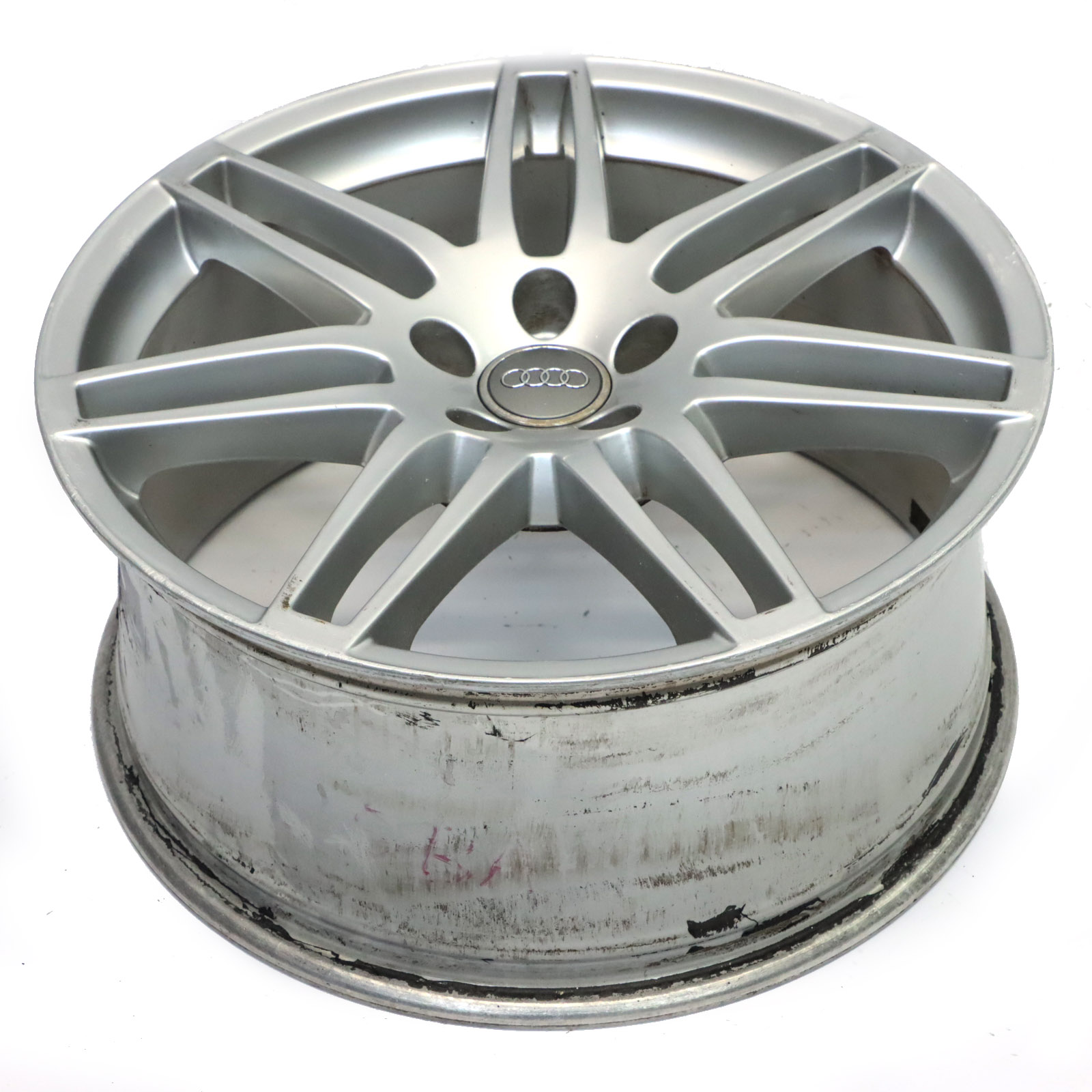 Audi A6 C6 Silberne Alufelge 19" 8,5J ET:48 Doppelspeiche Le Mans 4F0601025BA