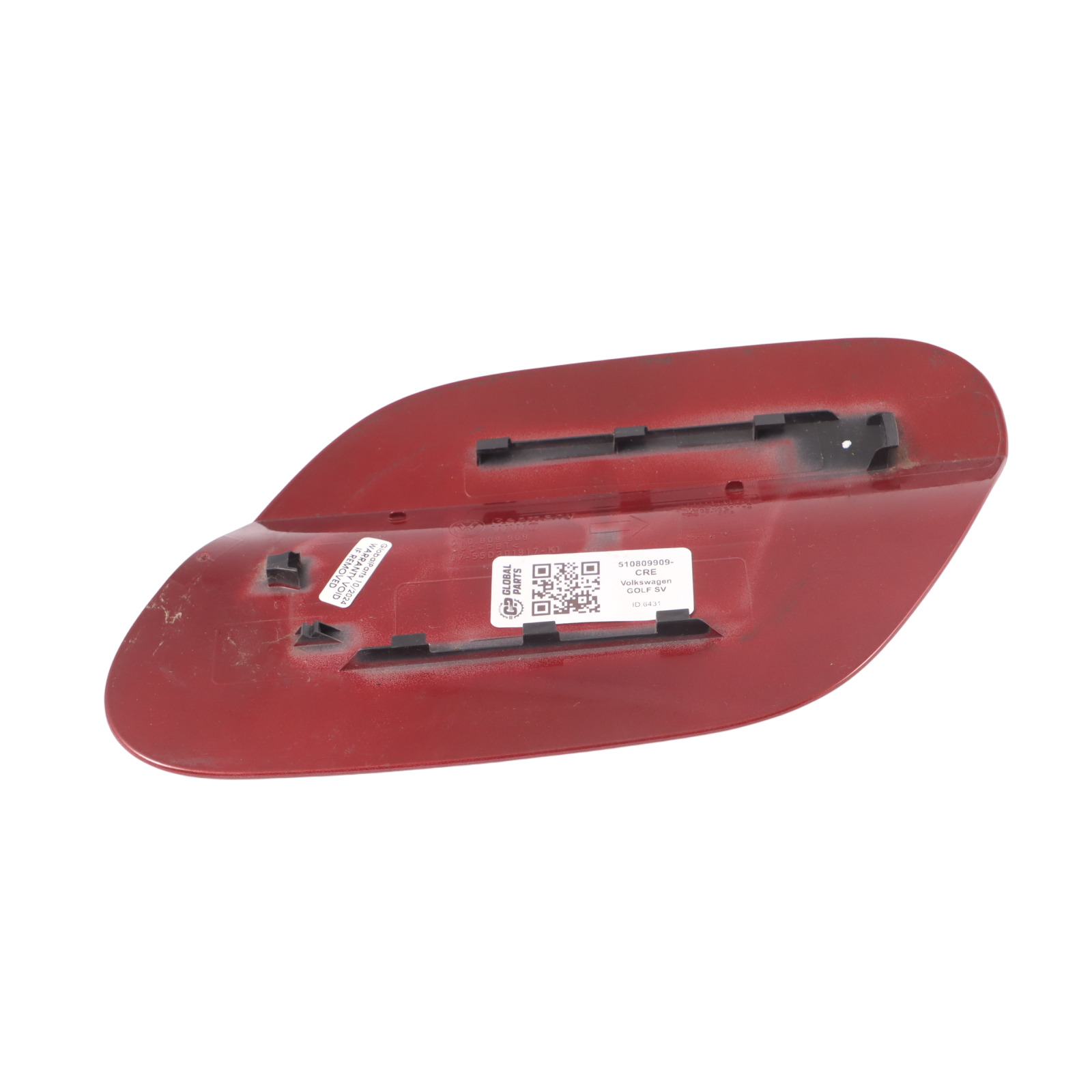 VW Volkswagen Golf Sportsvan Kraftstofftank Klappe Cranberry Rot A3R 510809909