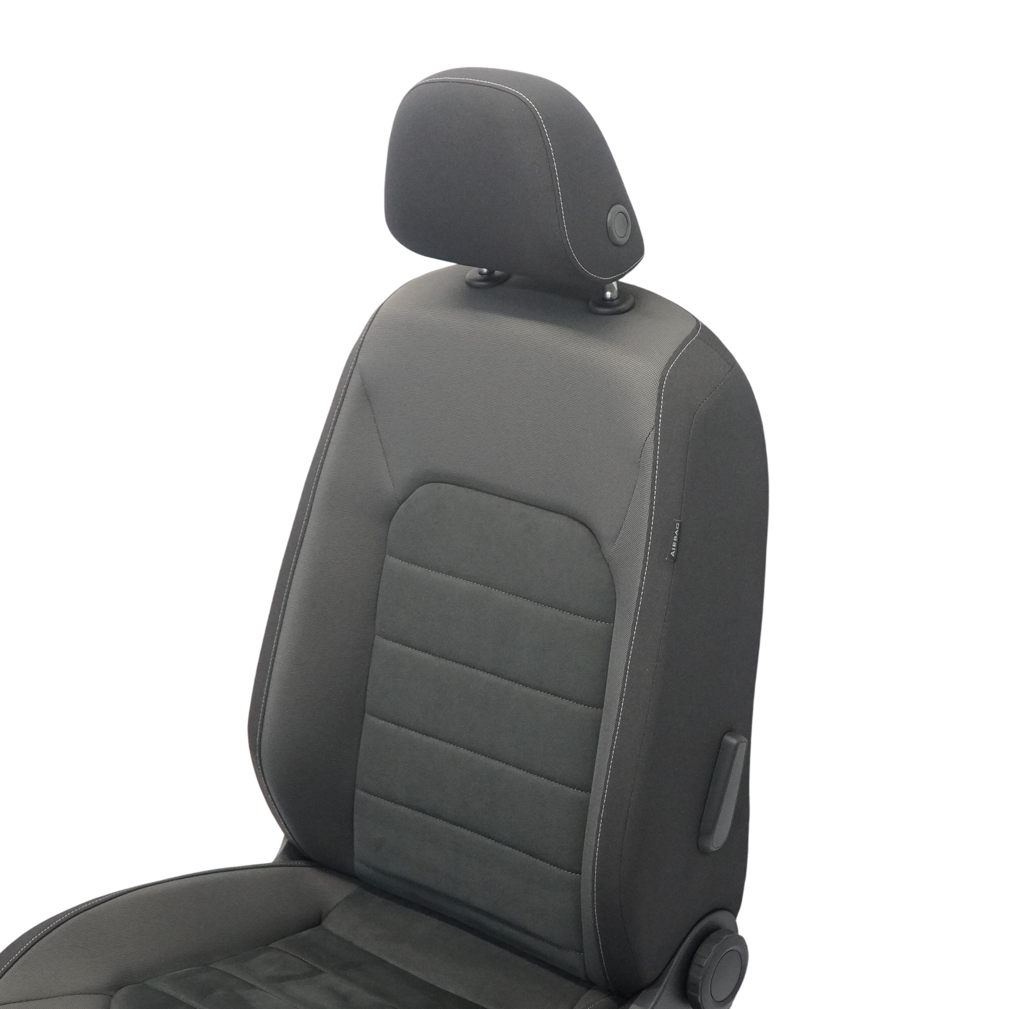 Volkswagen Golf Sportsvan Sitz Vorne Links Stoff Alcantara Schwarz Quarz