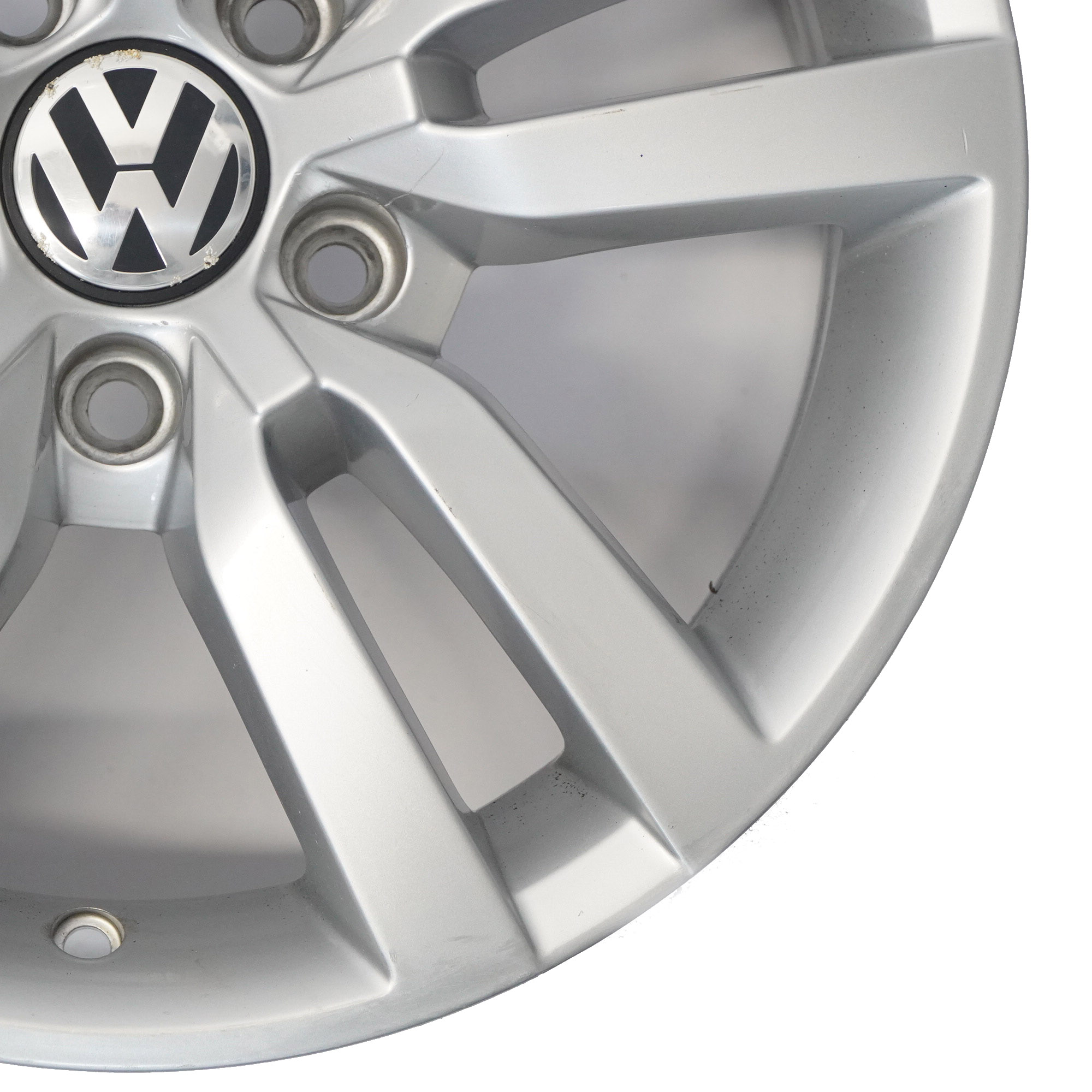 Volkswagen Tiguan 5N Silberne Leichtmetall Alufelge 16" 6.5J ET:33 5N0601025R