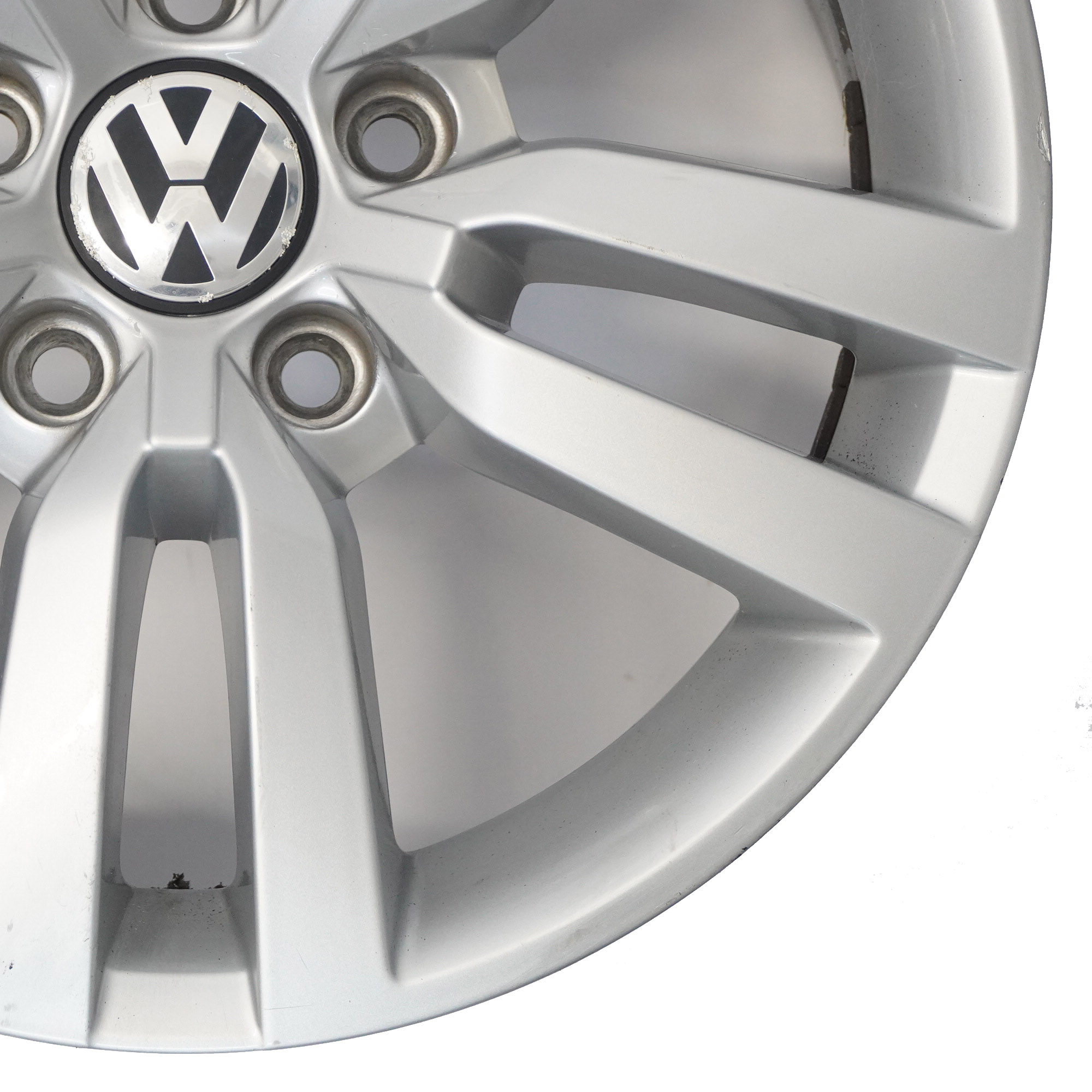 Volkswagen Tiguan 5N Silberne Leichtmetall Alufelge 16" 6.5J ET:33 5N0601025R