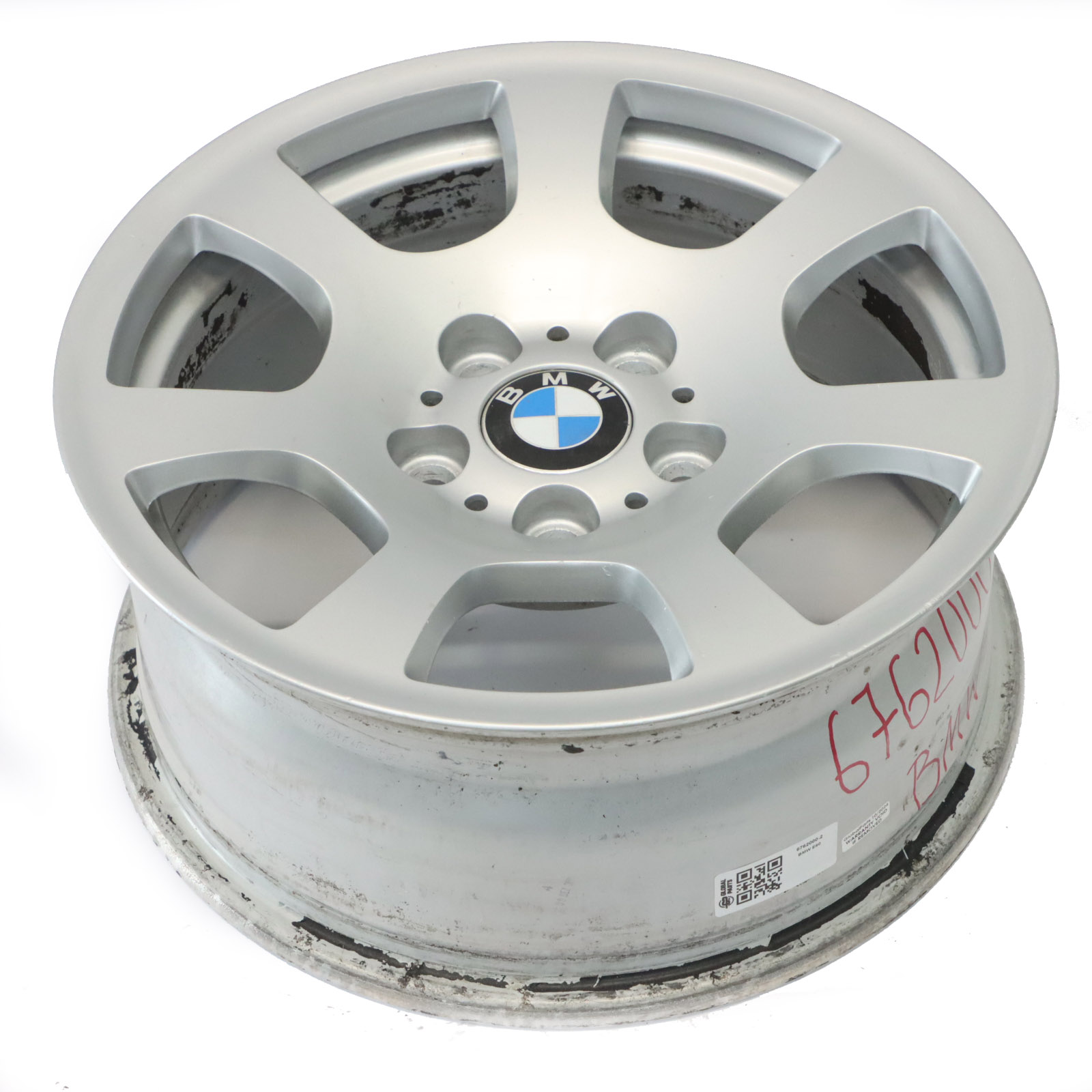 BMW 5 er E60 E61 Alufelge Alu Felge 16" ET:20 7J Trapezoid Speiche 134 6762000