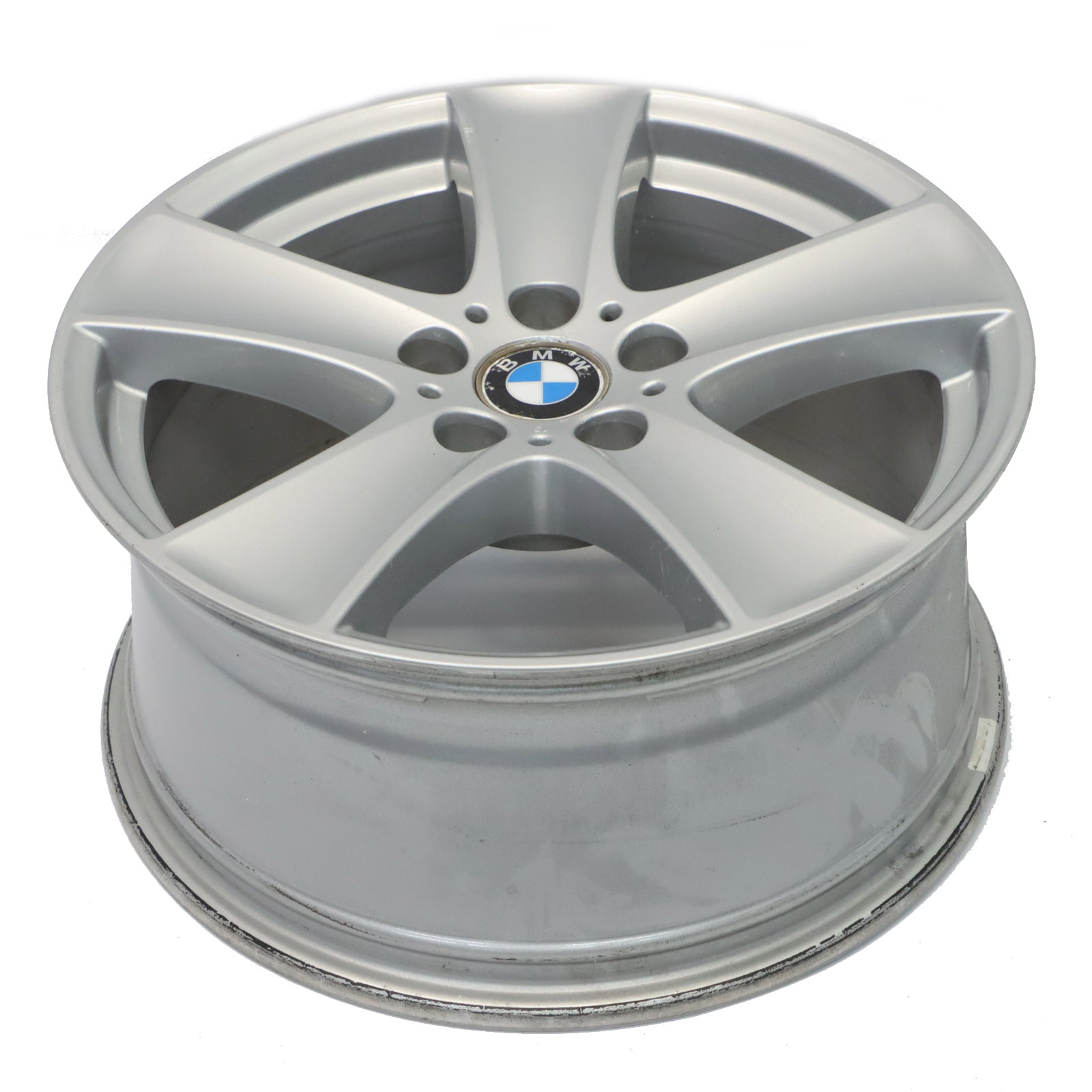 BMW X5 E70 Silberne Leichtmetallfelge 18" ET:46 8.5J Sternspeiche 209 6770200