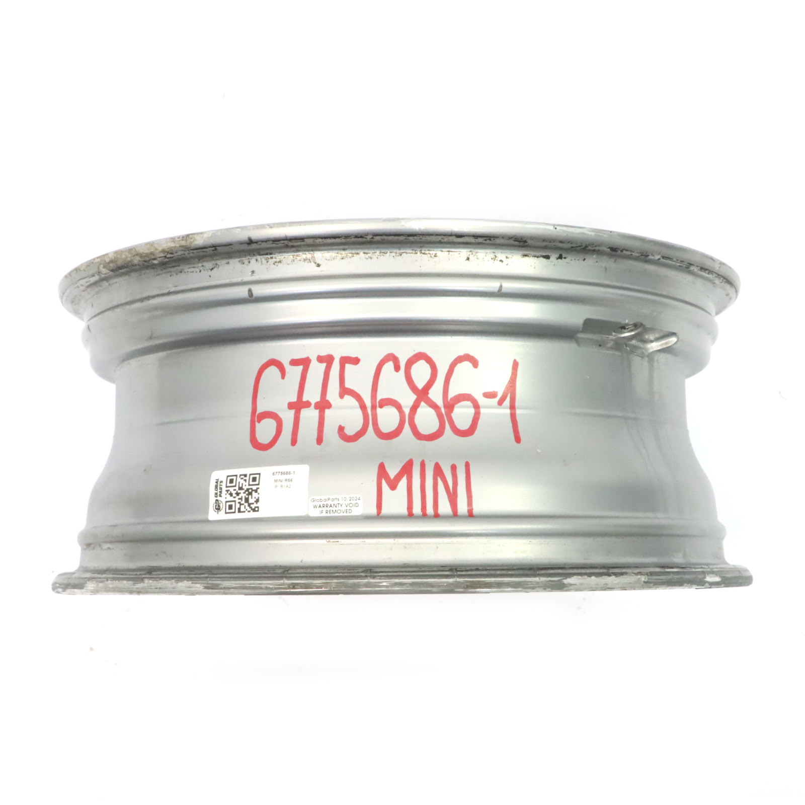 Mini Cooper R50 R53 R56 Silber Alu Felge 7J  ET:48  17" Web Spoke Composite 98