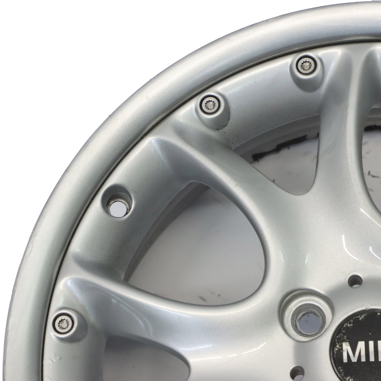 Mini Cooper R50 R53 R56 Silber Alu Felge 7J  ET:48  17" Web Spoke Composite 98