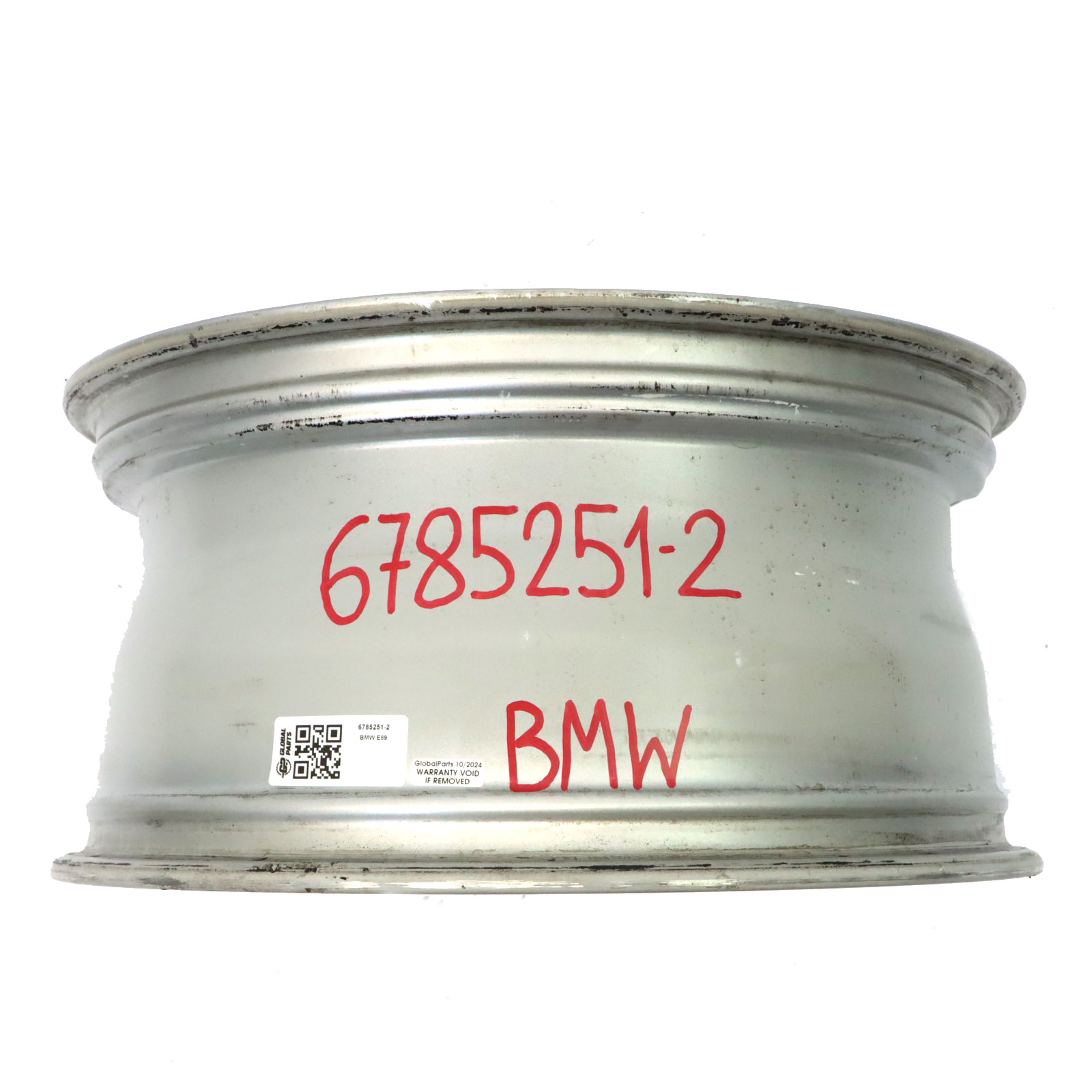 BMW Z4 E89 Silberne Leichtmetallfelge hinten 18" Mehrspeichen ET:40 8.5J 6785251