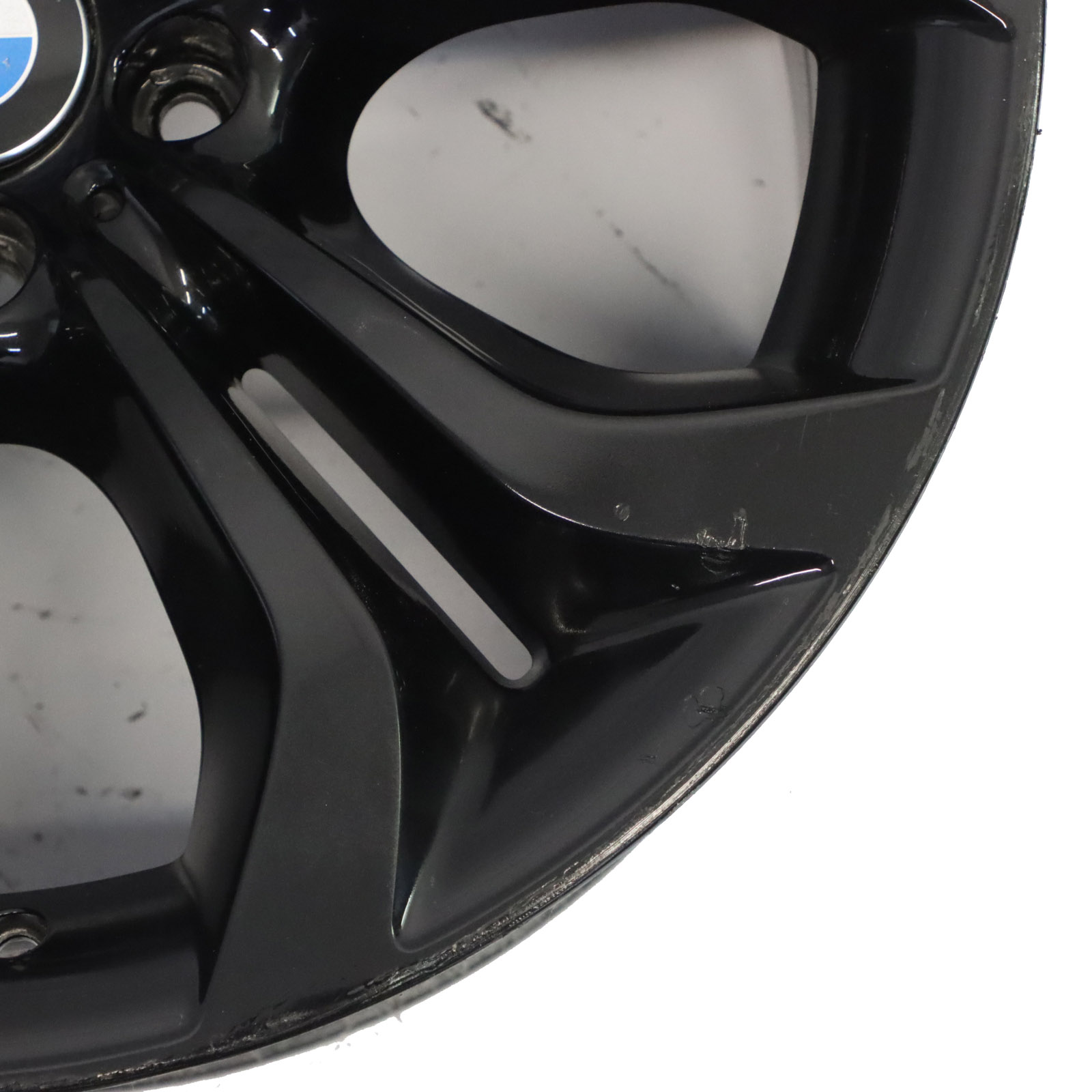 BMW X5 E70 Hinten Schwarze Alufelge 20" 11J ET:37 Y Speiche 336 6788011