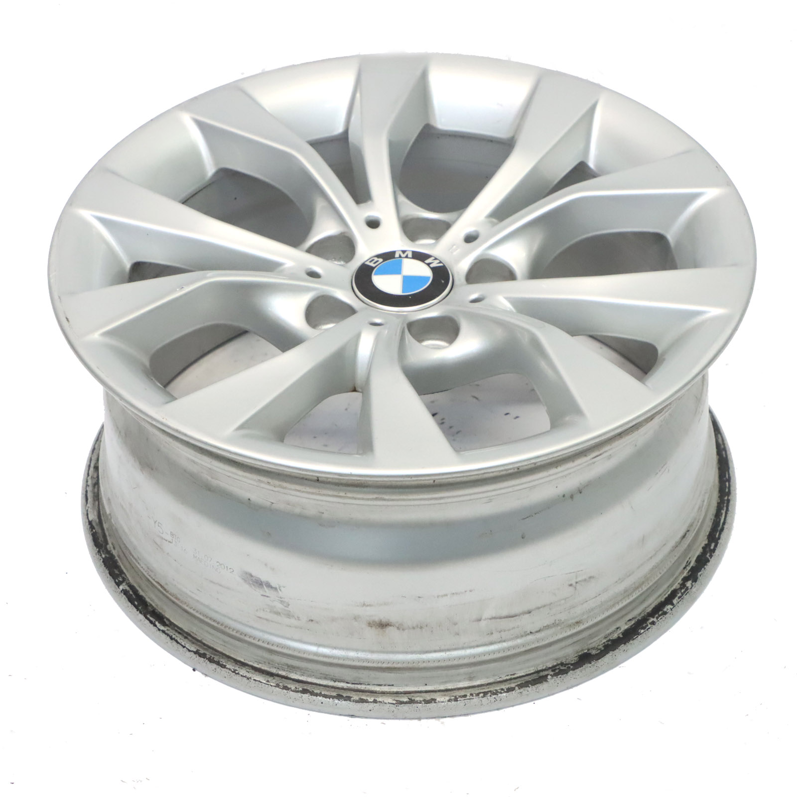 BMW X1 Series E84 Silver Wheel Alloy Rim 17" V Spoke 318 ET:34 7,5J 6789141