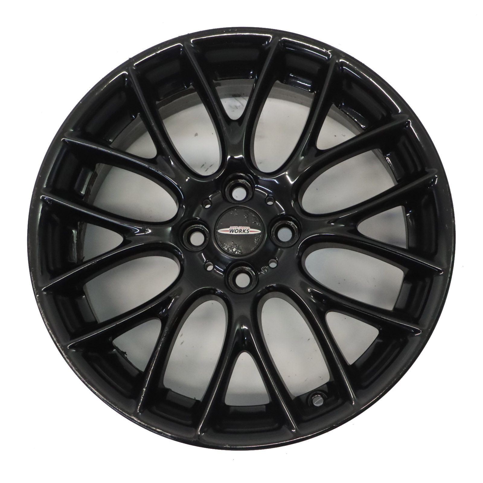 Mini Cooper R50 R55 R56 Schwarz Alu Felge 17" 7J ET:48 Cross Spoke Challenge