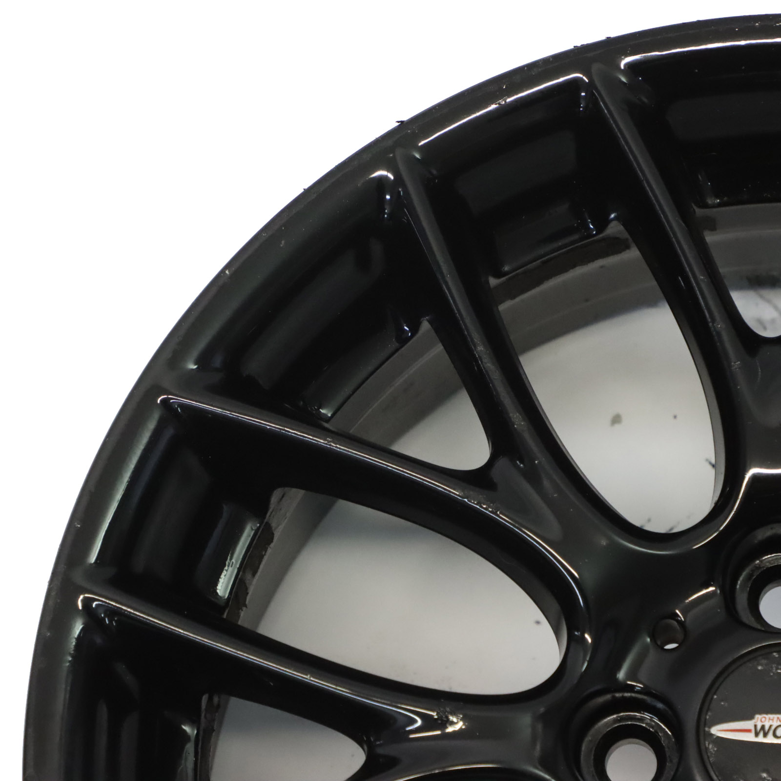 Mini Cooper R50 R55 R56 Schwarz Alu Felge 17" 7J ET:48 Cross Spoke Challenge