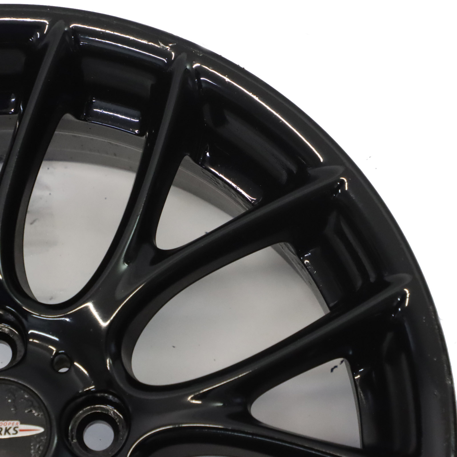 Mini Cooper R50 R55 R56 Schwarz Alu Felge 17" 7J ET:48 Cross Spoke Challenge