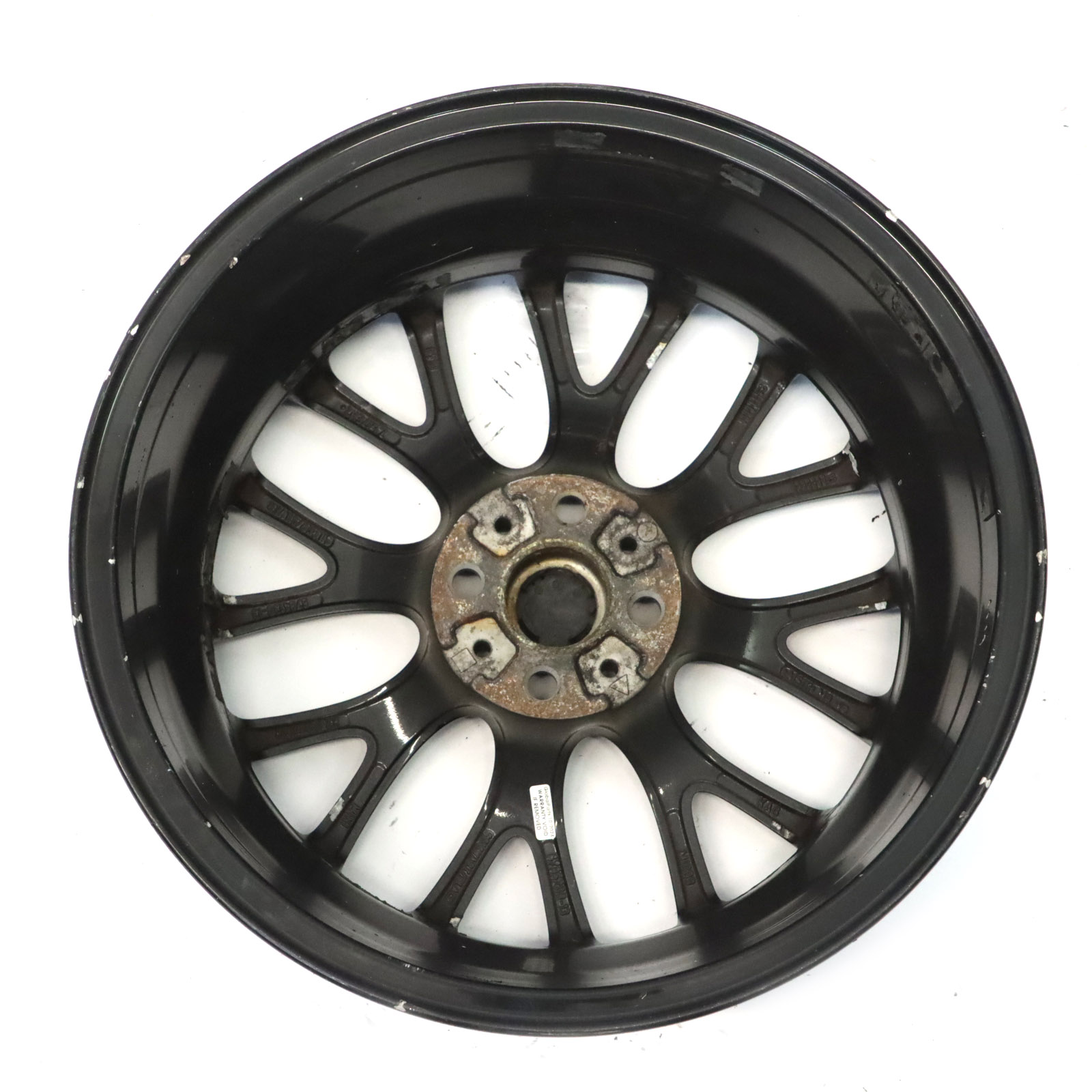 Mini Cooper R50 R55 R56 Schwarz Alu Felge 17" 7J ET:48 Cross Spoke Challenge