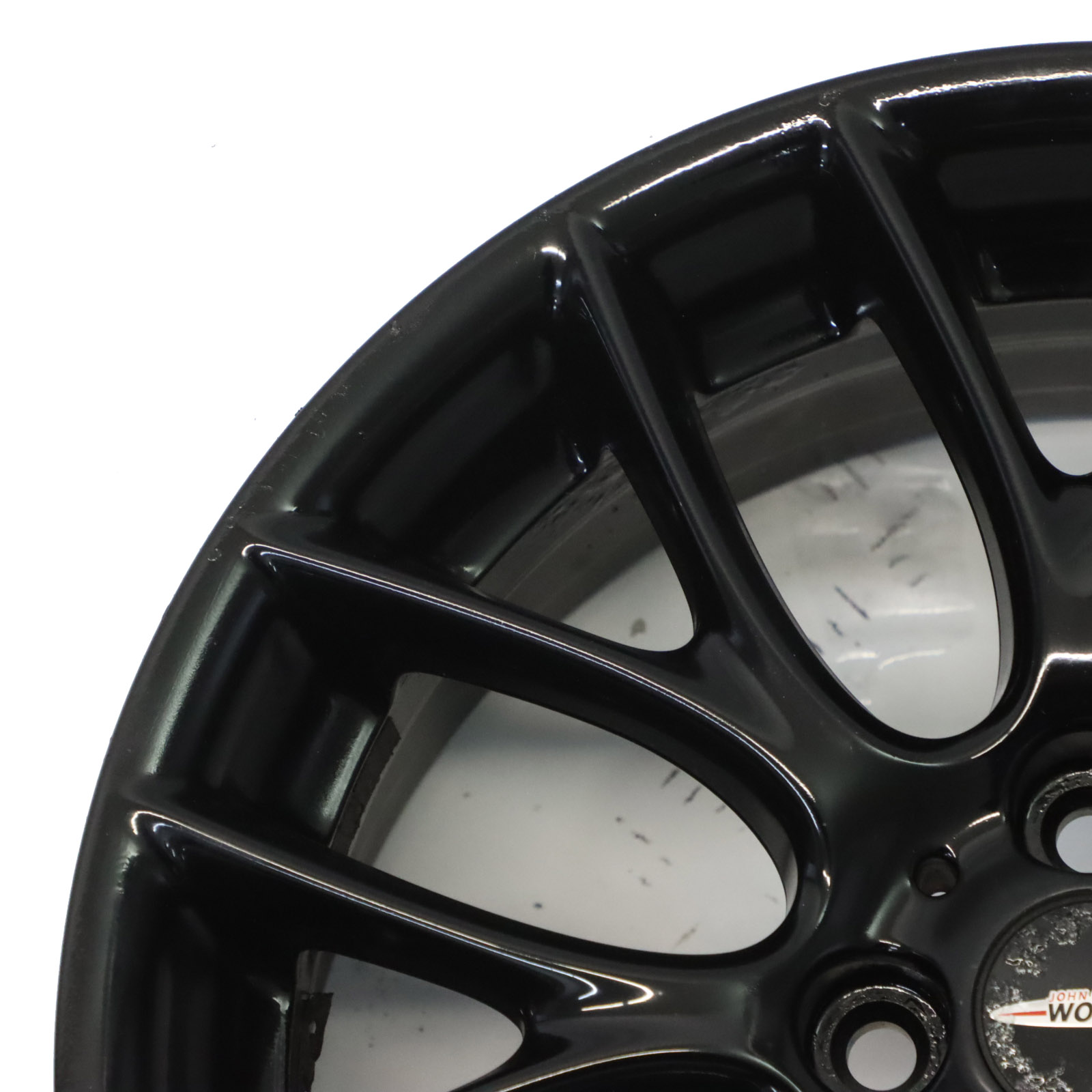 Mini Cooper R50 R55 R56 Schwarz Alu Felge 7J 17" ET:48 Cross Spoke Challenge