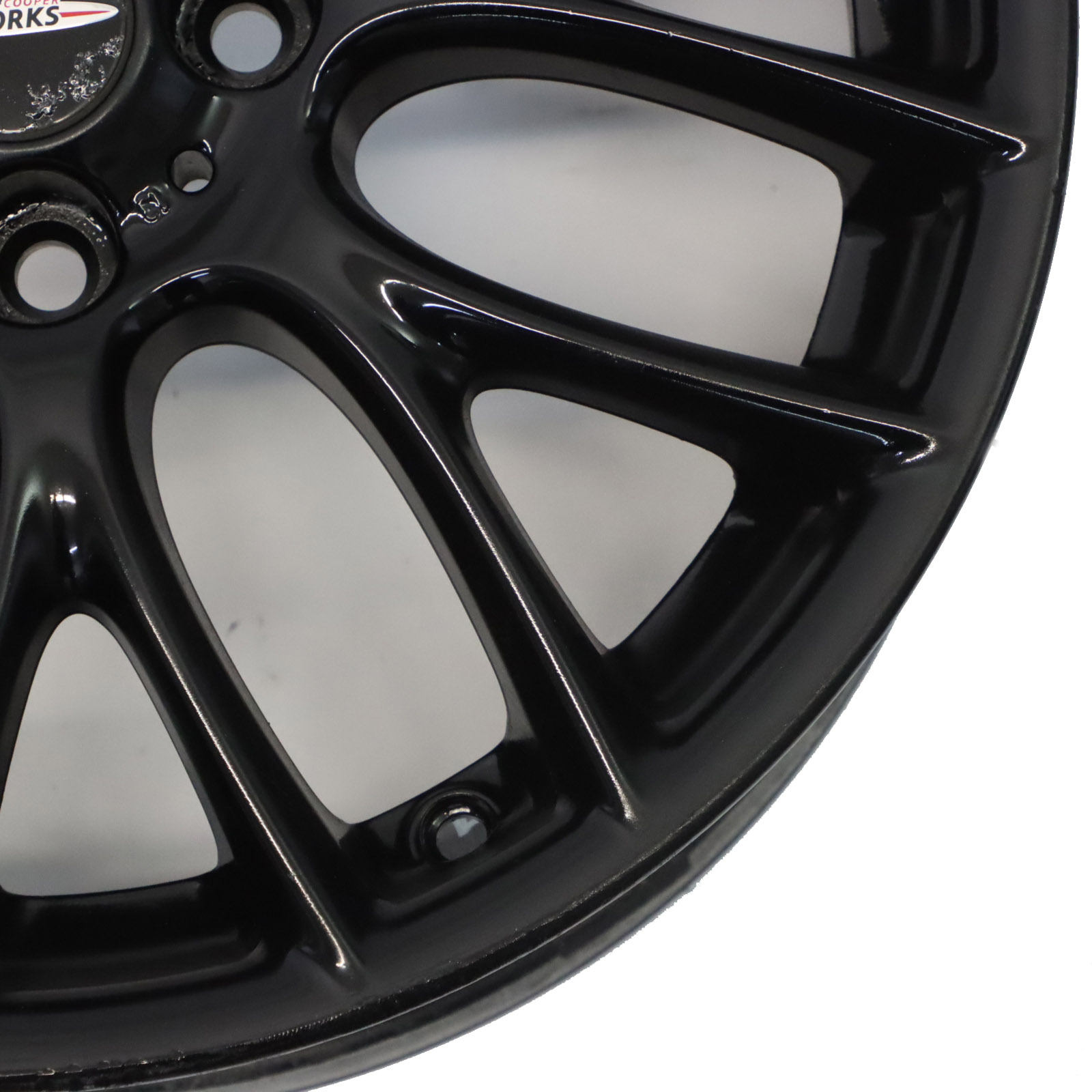 Mini Cooper R50 R55 R56 Schwarz Alu Felge 7J 17" ET:48 Cross Spoke Challenge