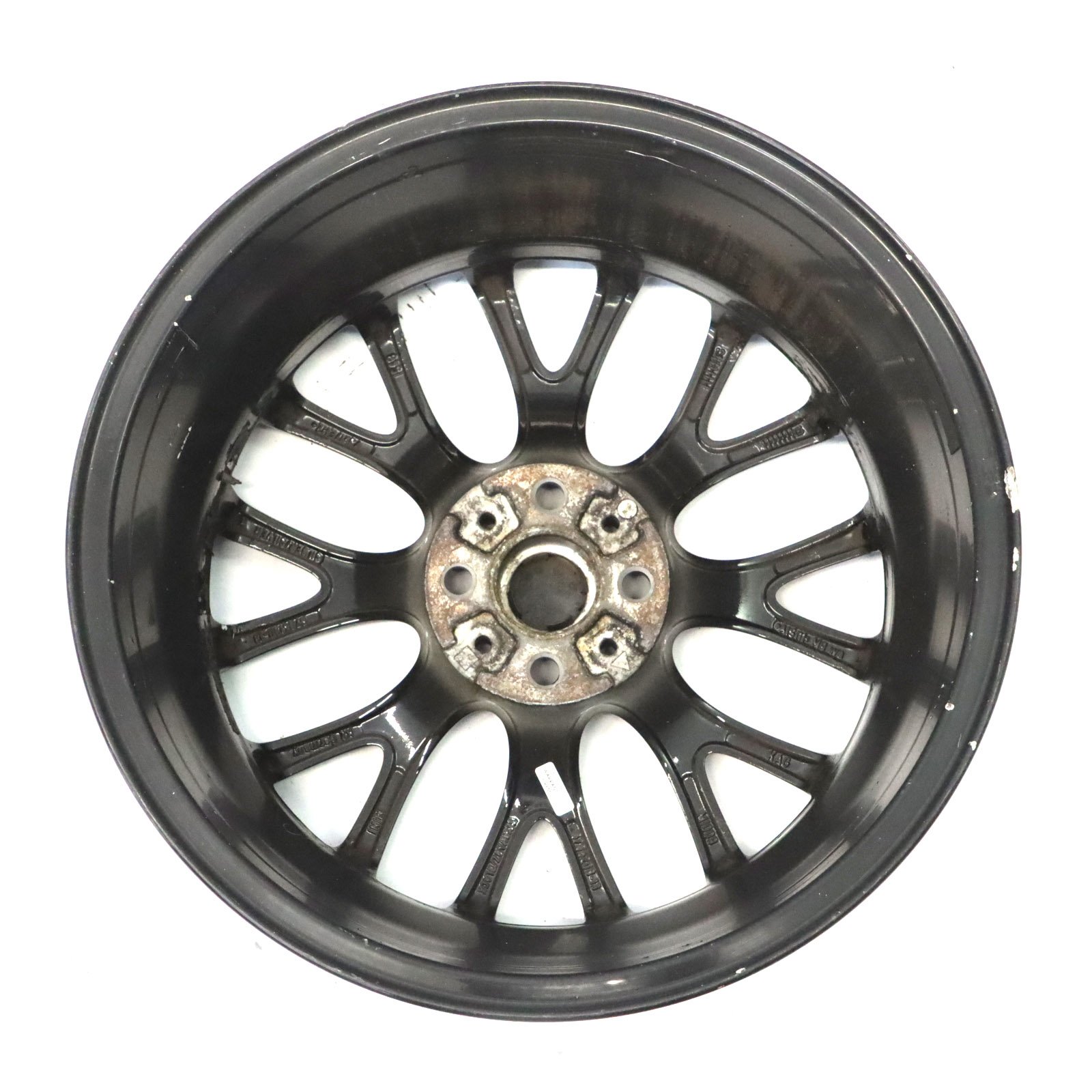 Mini Cooper R50 R55 R56 Schwarz Alu Felge 7J 17" ET:48 Cross Spoke Challenge