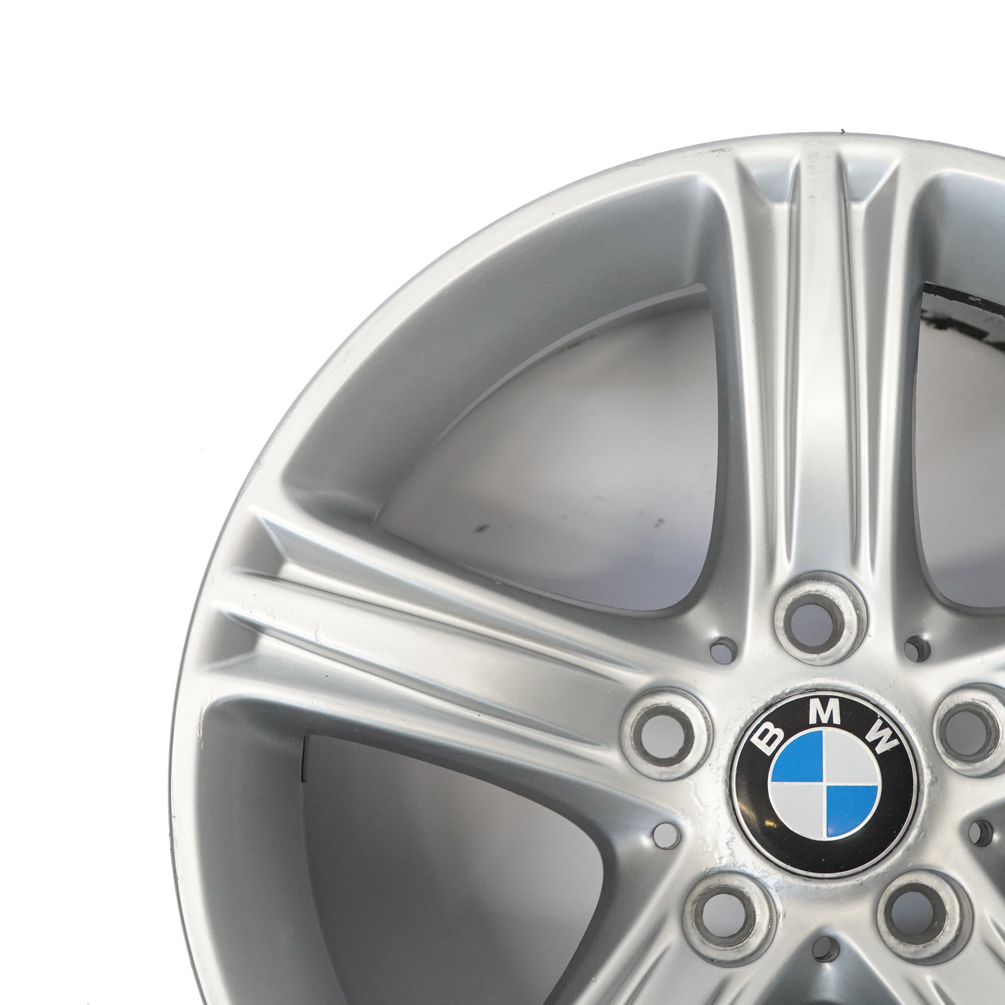 BMW F30 F31 F32 Silver Alloy Wheel Rim 17" Star Spoke 393 7,5J ET:37 6796242