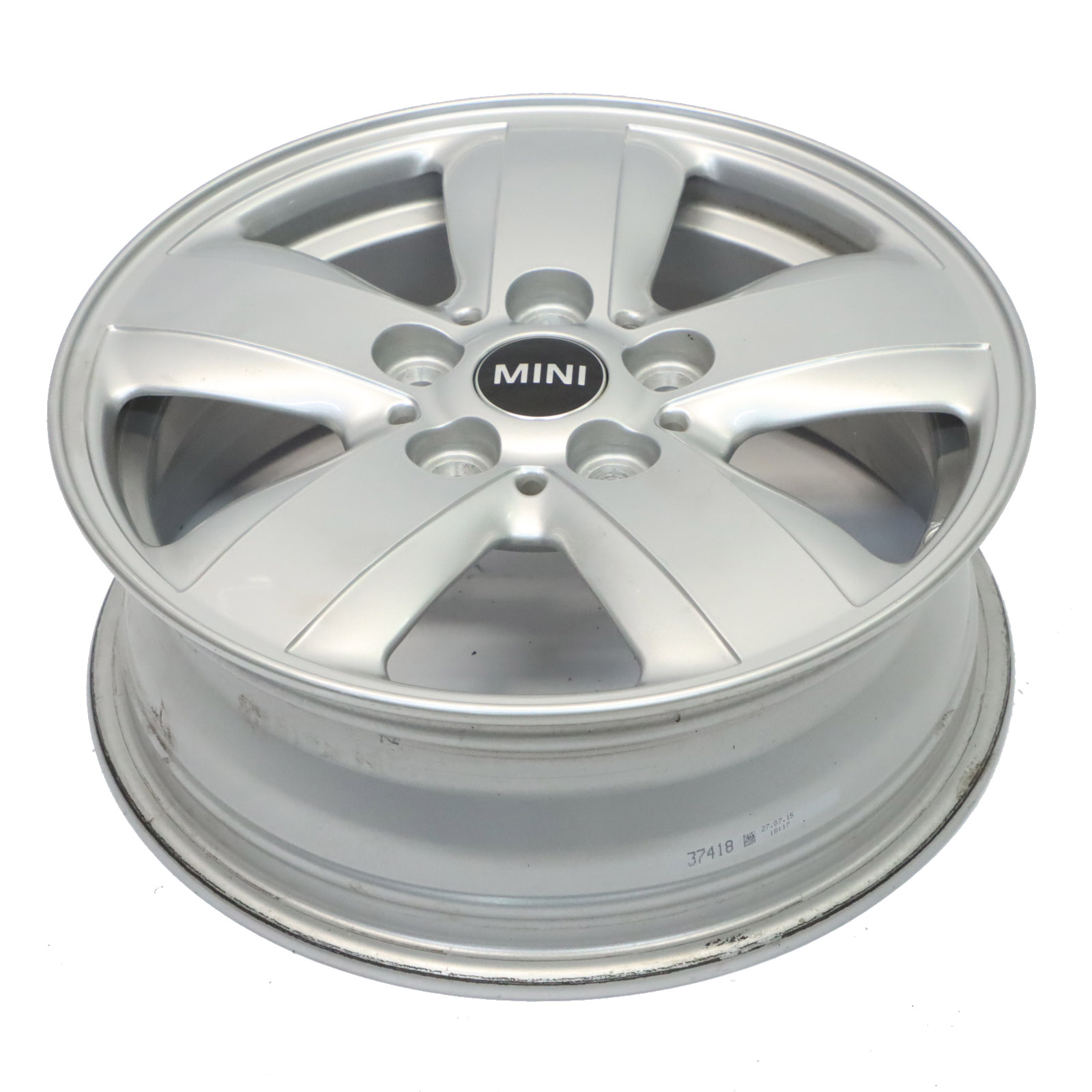 Mini Cooper One F55 F56 F57 Alu Felge Alufelge 15" 5,5J ET:46 Heli Spoke 492