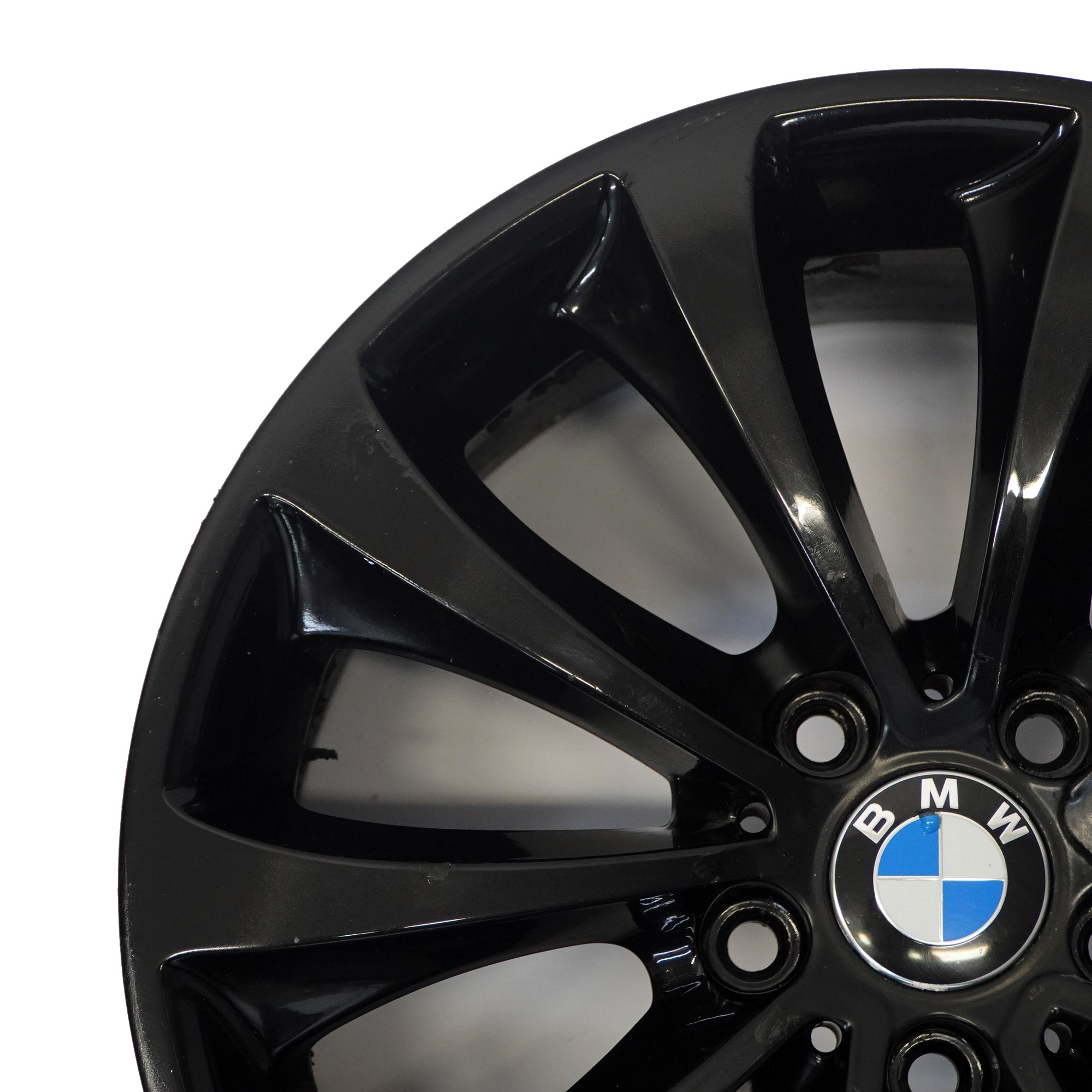 BMW F10 F11 F12 Schwarz Alufelge 18" 8J ET:30 Turbine Style 6857665