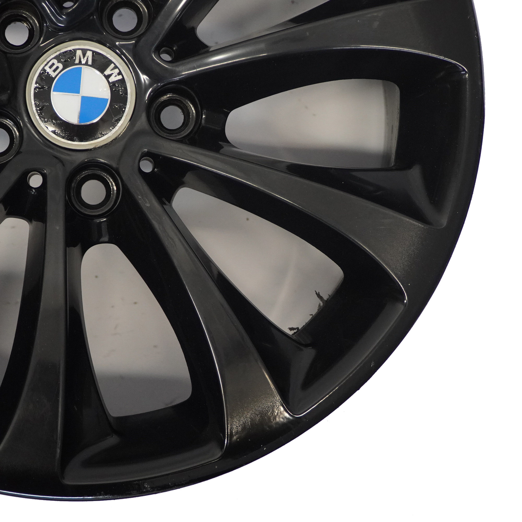 BMW F10 F11 F12 Schwarz Alufelge 18" 8J ET:30 Turbine Style 6857665