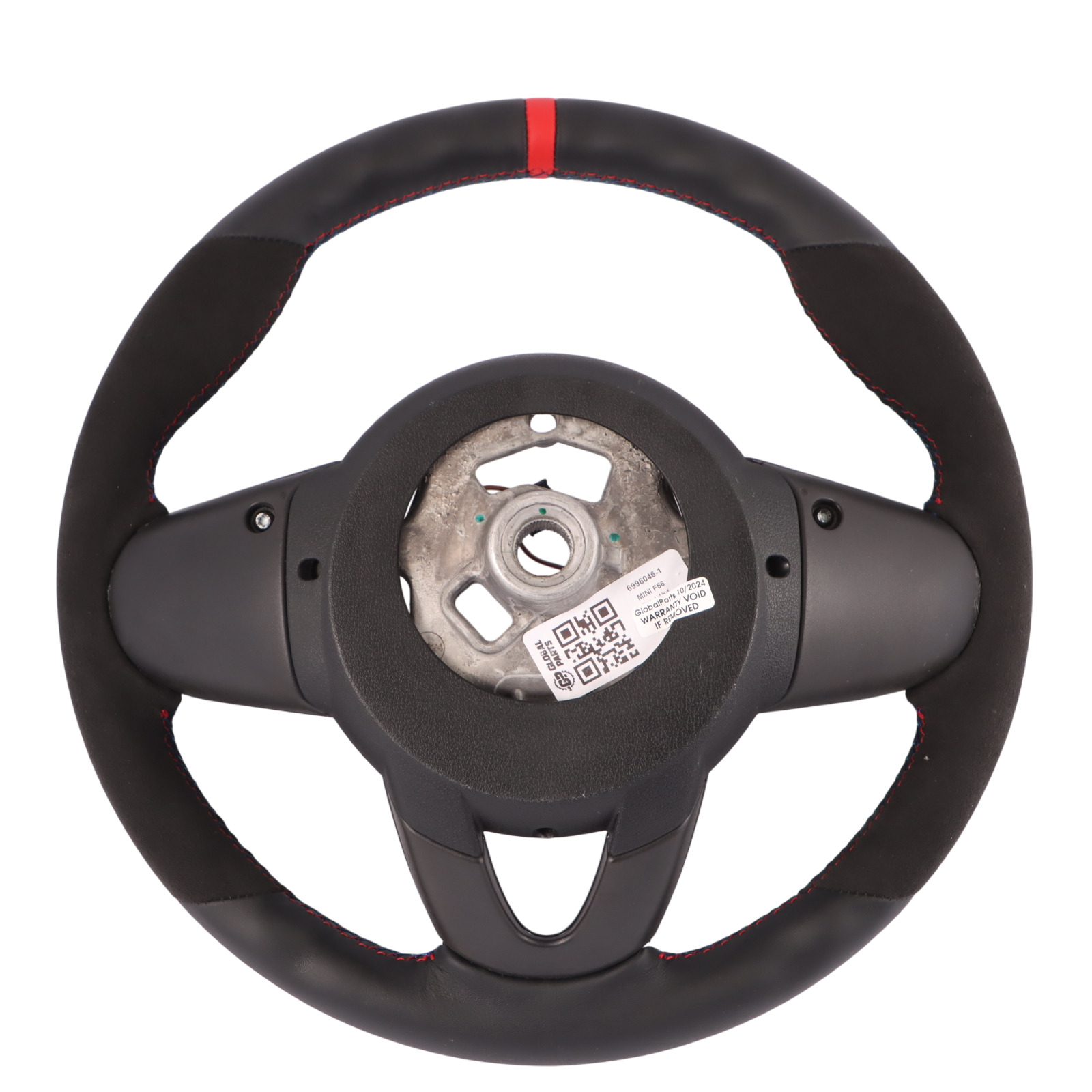 Mini Cooper F54 F55 F56 F60 NEW Black / Alcantara Leather Sport Steering Wheel