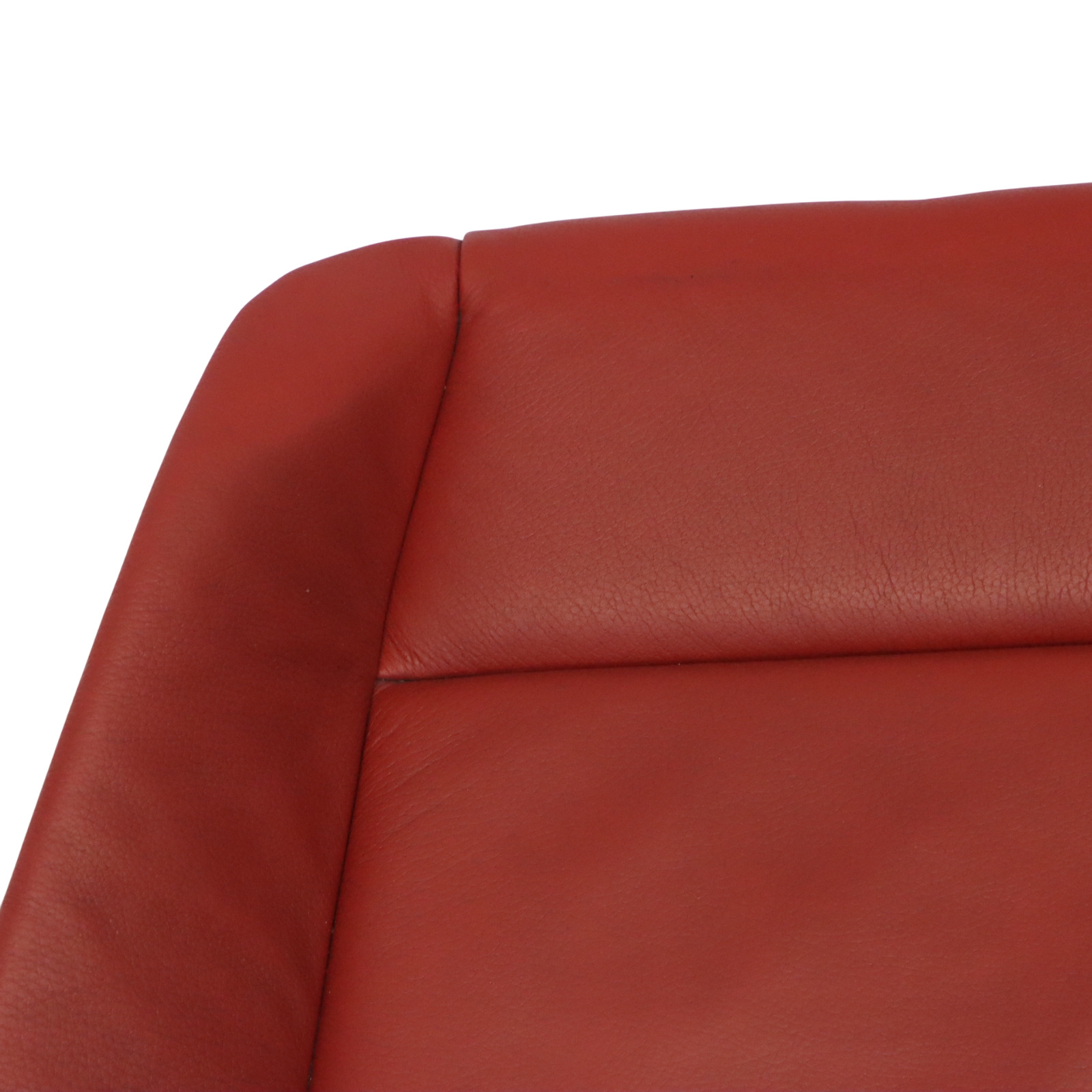 BMW E88 Rücksitzbank Abdeckung Sofa Cabrio Stoff Leder Boston Coral Red