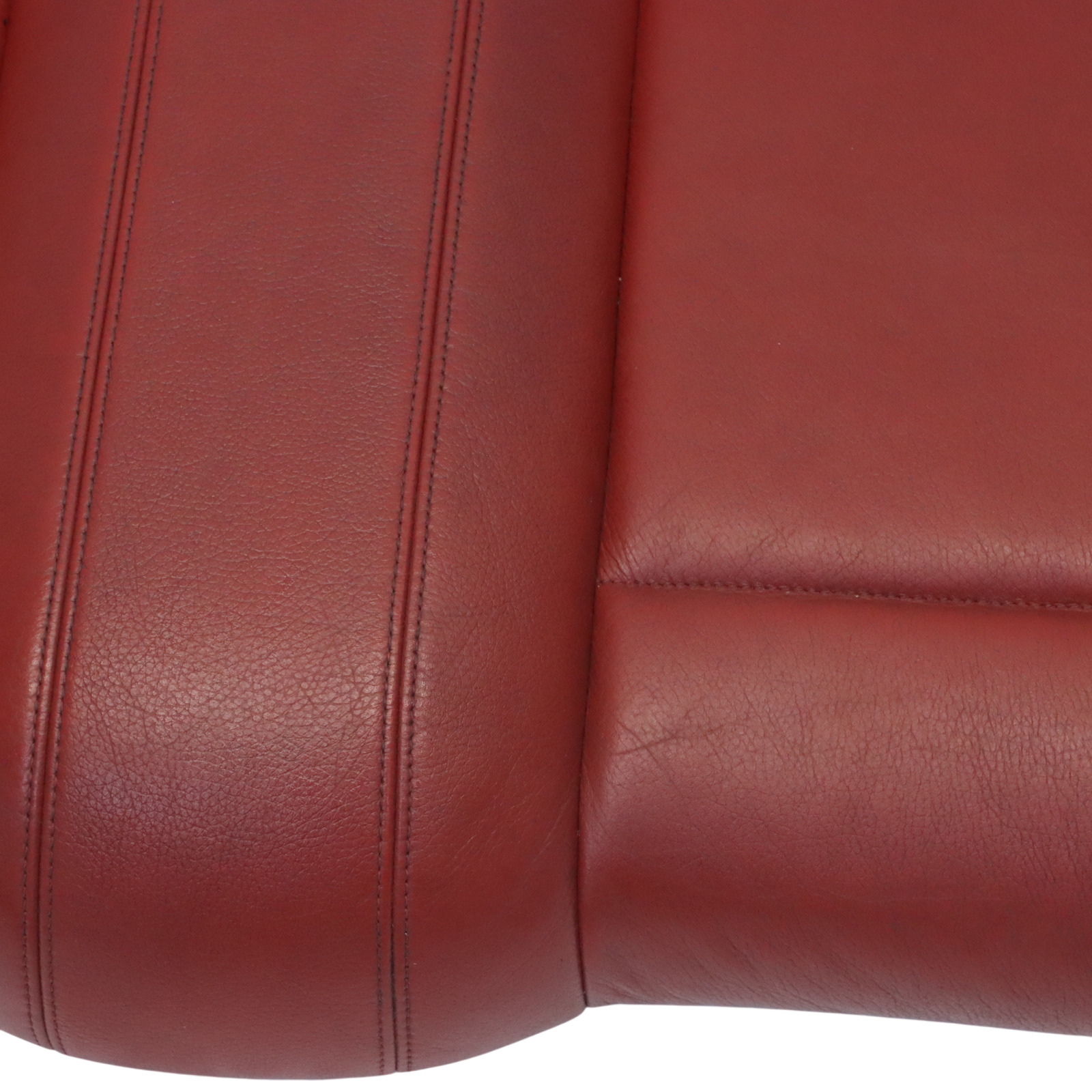 BMW E88 Rücksitzbank Abdeckung Sofa Cabrio Stoff Leder Boston Coral Red