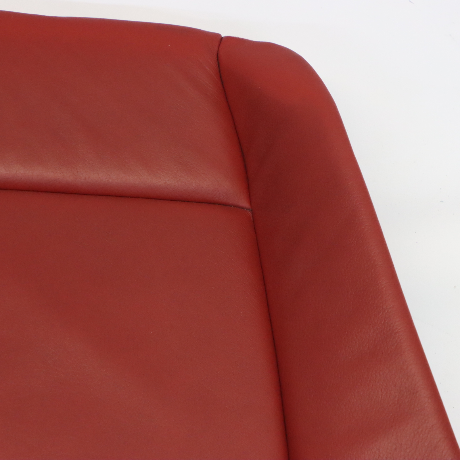 BMW E88 Rücksitzbank Abdeckung Sofa Cabrio Stoff Leder Boston Coral Red