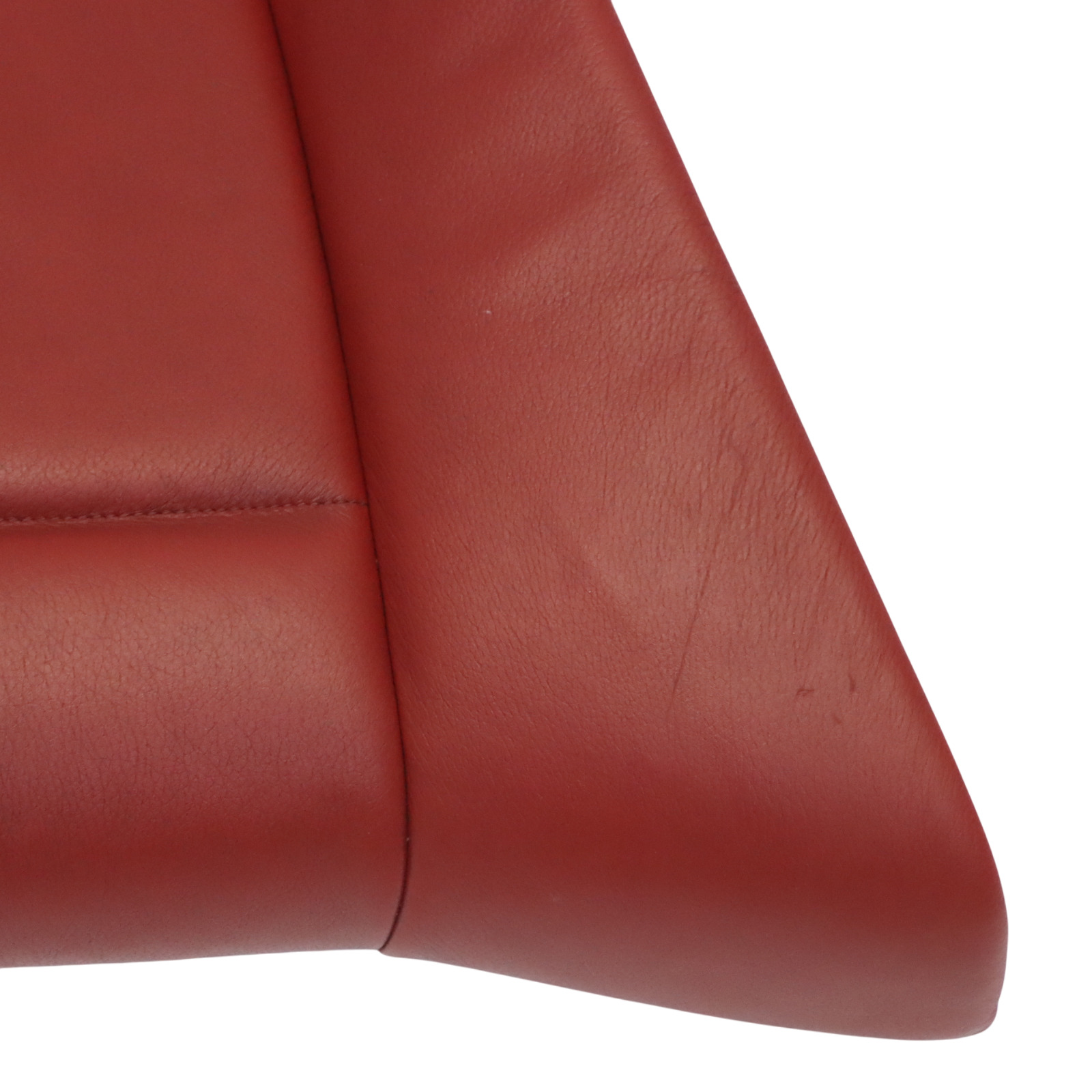 BMW E88 Rücksitzbank Abdeckung Sofa Cabrio Stoff Leder Boston Coral Red