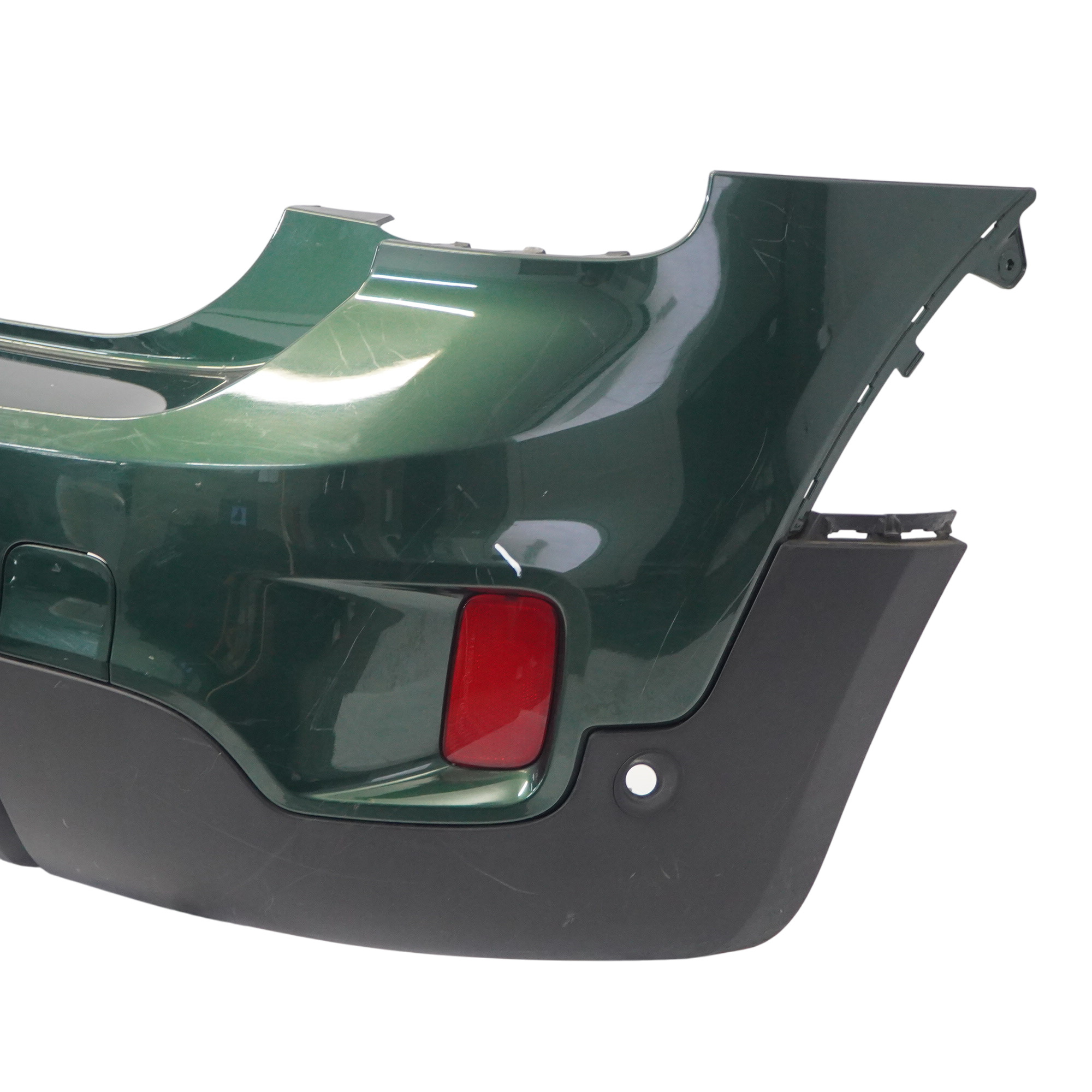 Mini F60 Countryman Stoßstange hinten PDC British Racing Green II - B22