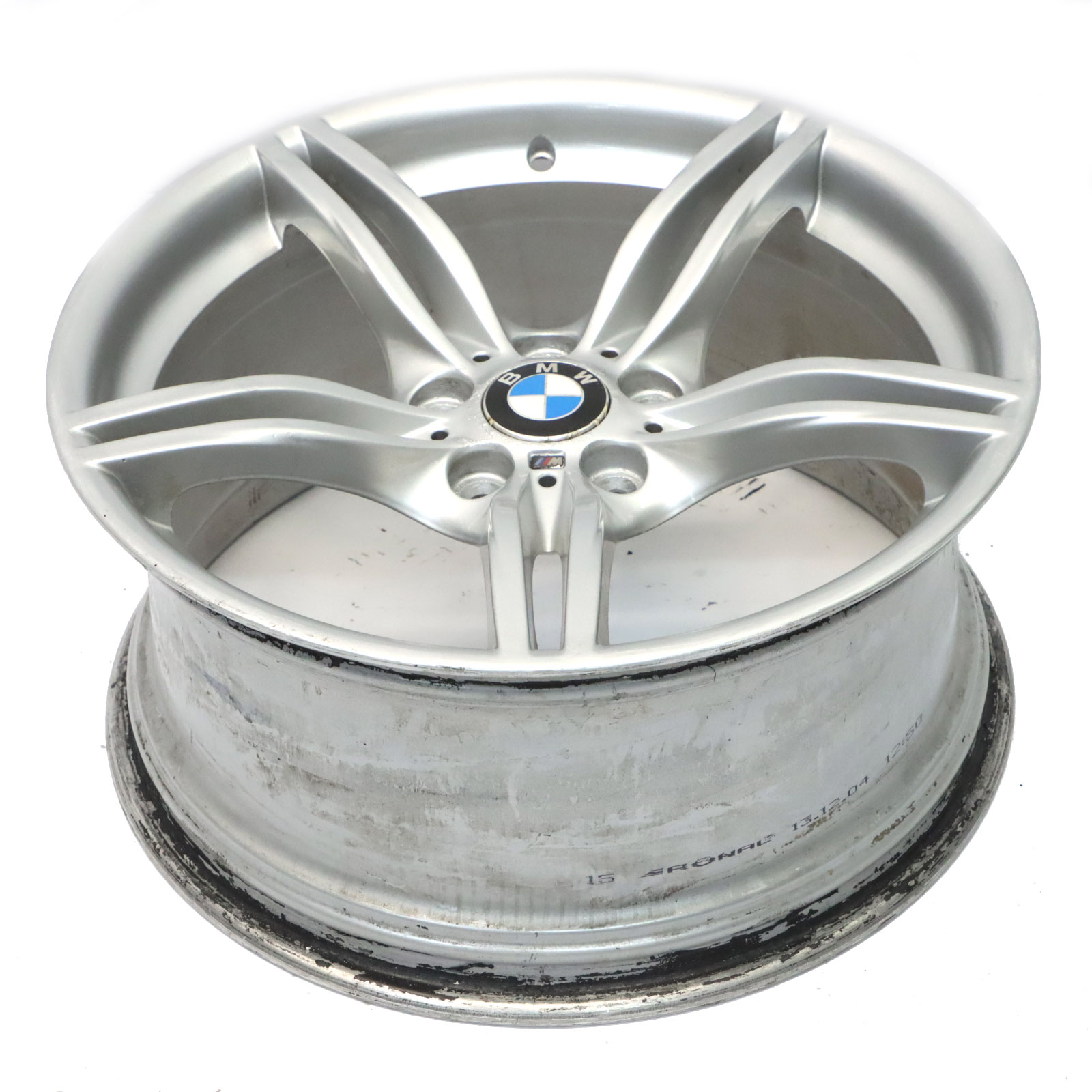 BMW Z4 E89 Silberne Leicht metall felge hinten 19" 9J M Doppelspeiche 7842136