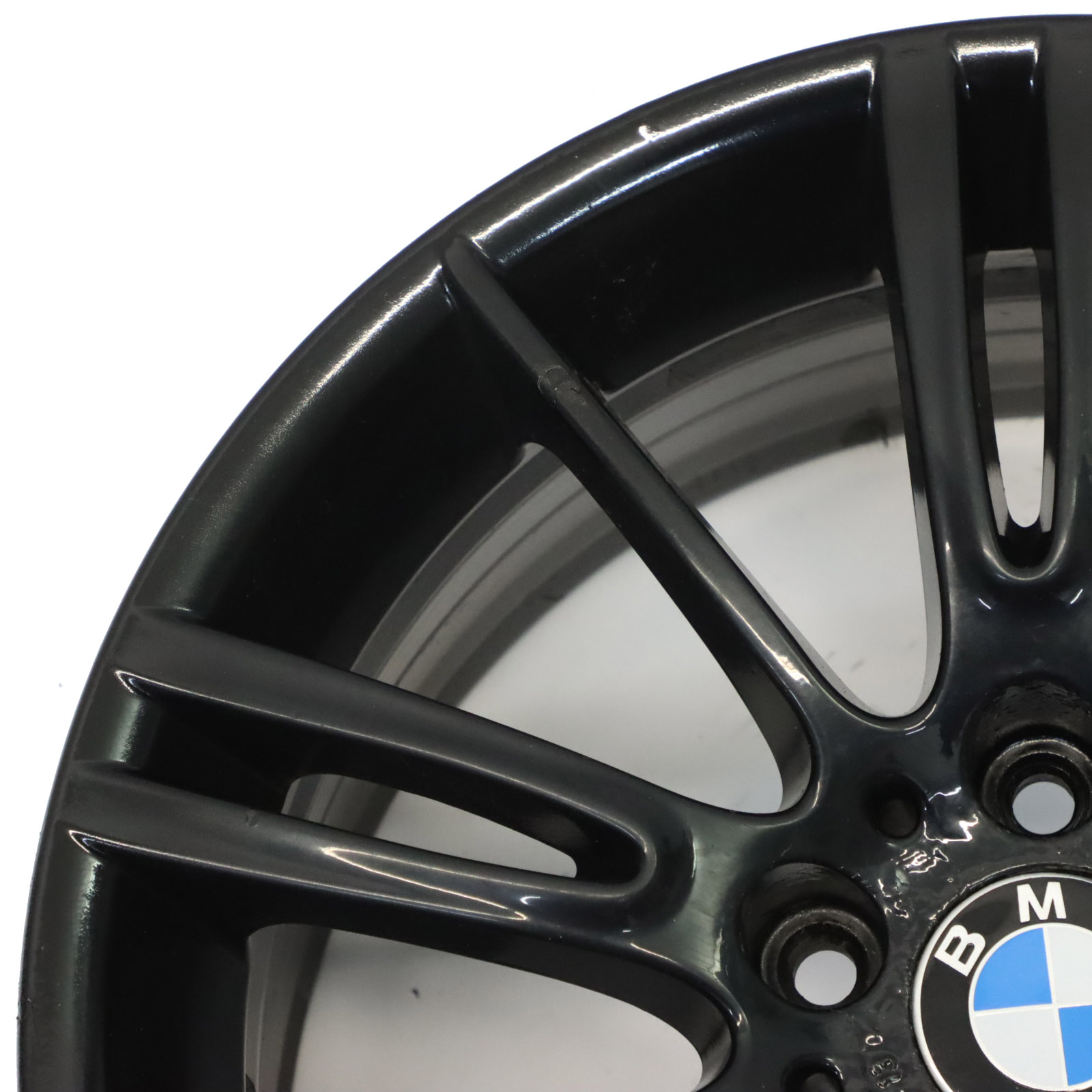 BMW E90 E91 E92 Black Rear Alloy Wheel Rim 18" 8,5J ET:37 M Spider Spoke 193