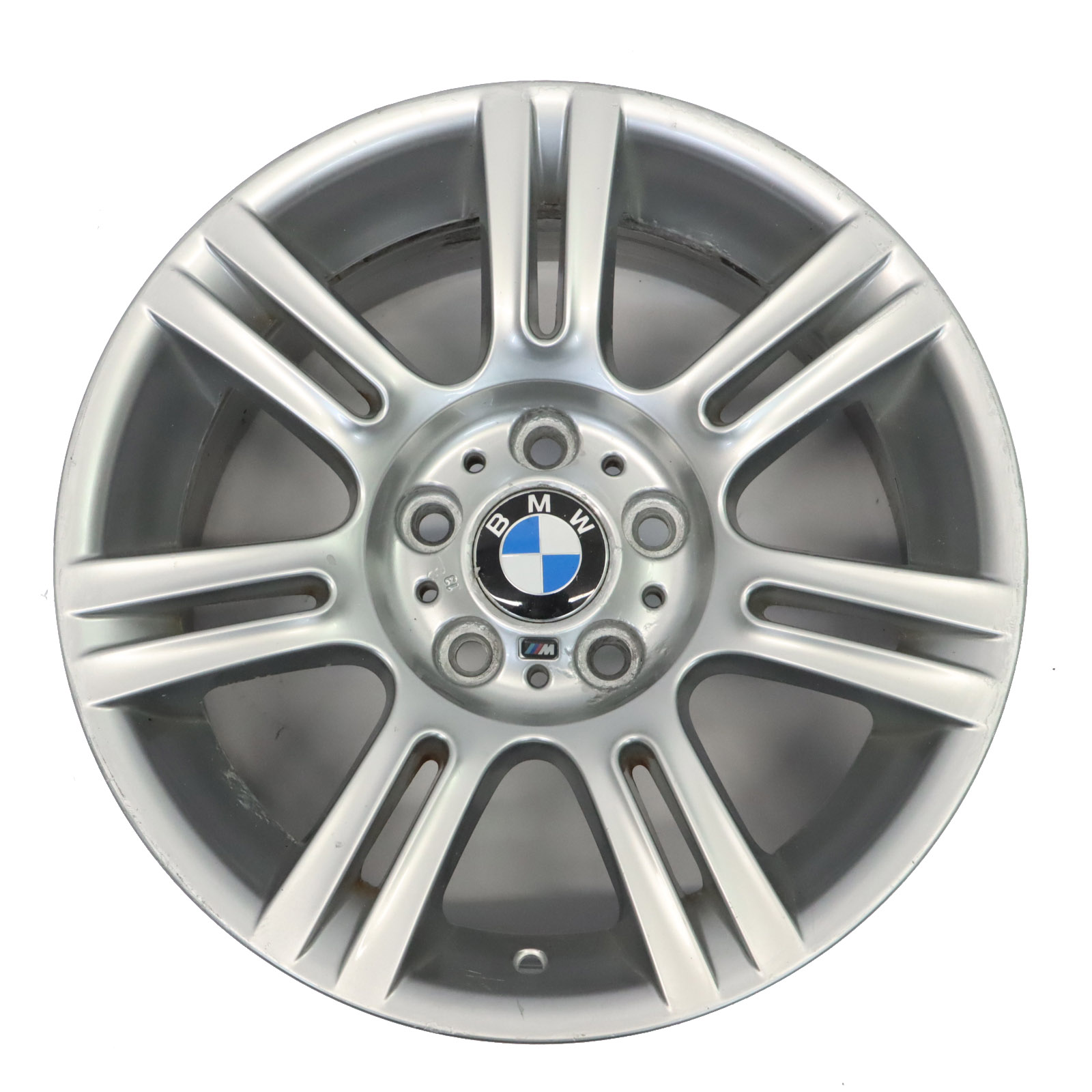 BMW E90 E91 E92 Silber Alu Felge Alufelge 17" 8J ET:34 M Doppelspeiche 194