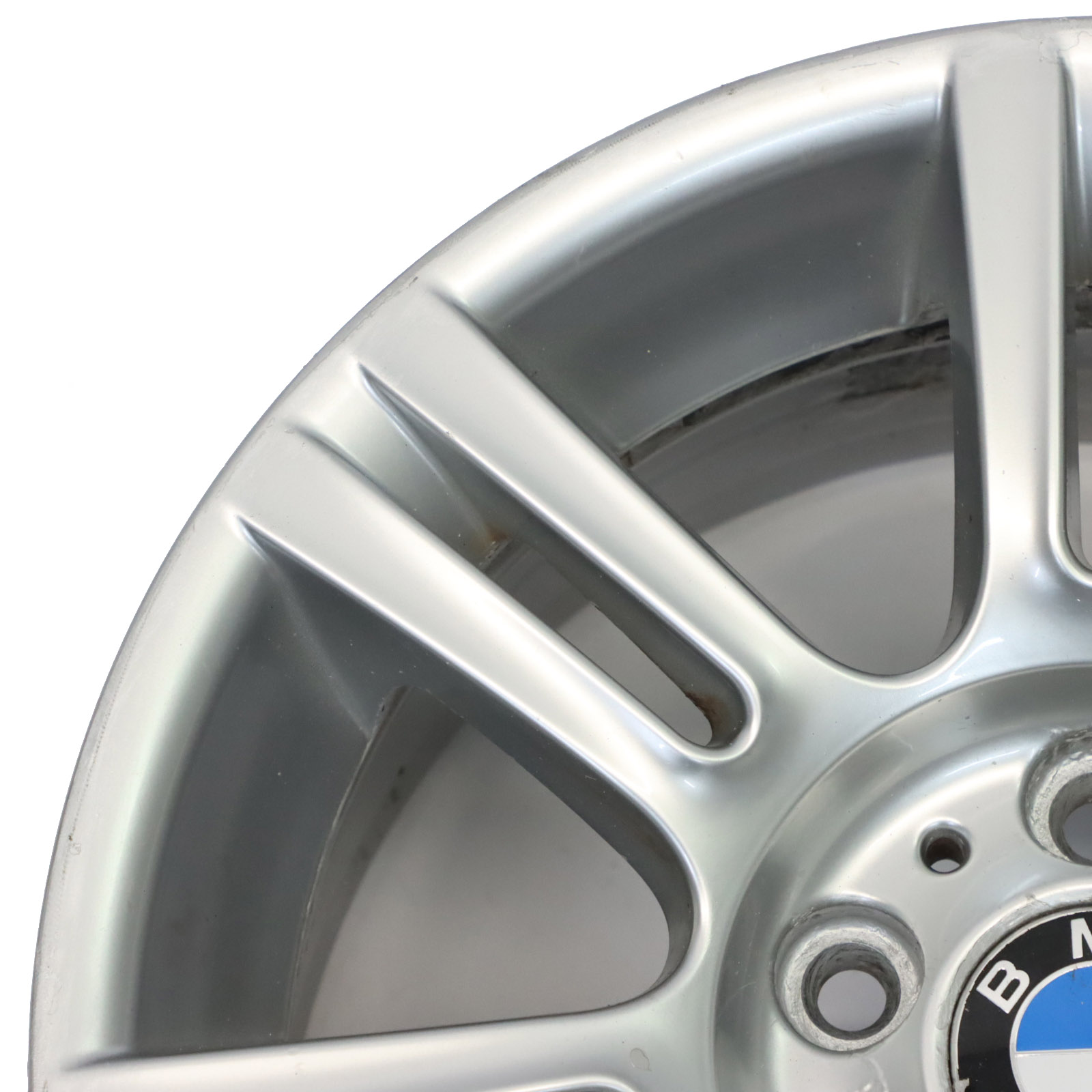 BMW E90 E91 E92 Silber Alu Felge Alufelge 17" 8J ET:34 M Doppelspeiche 194