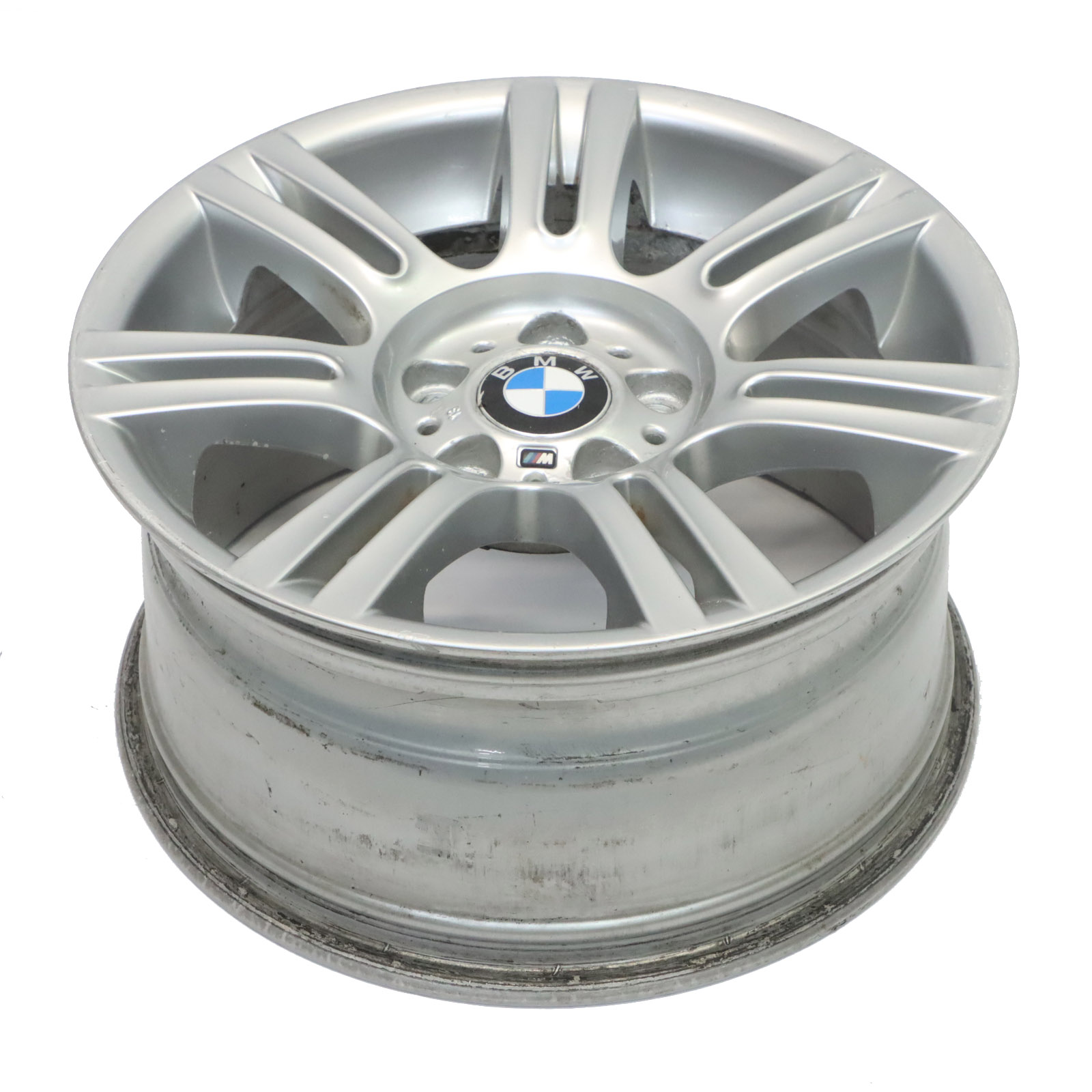 BMW E90 E91 E92 Silber Alu Felge Alufelge 17" 8J ET:34 M Doppelspeiche 194