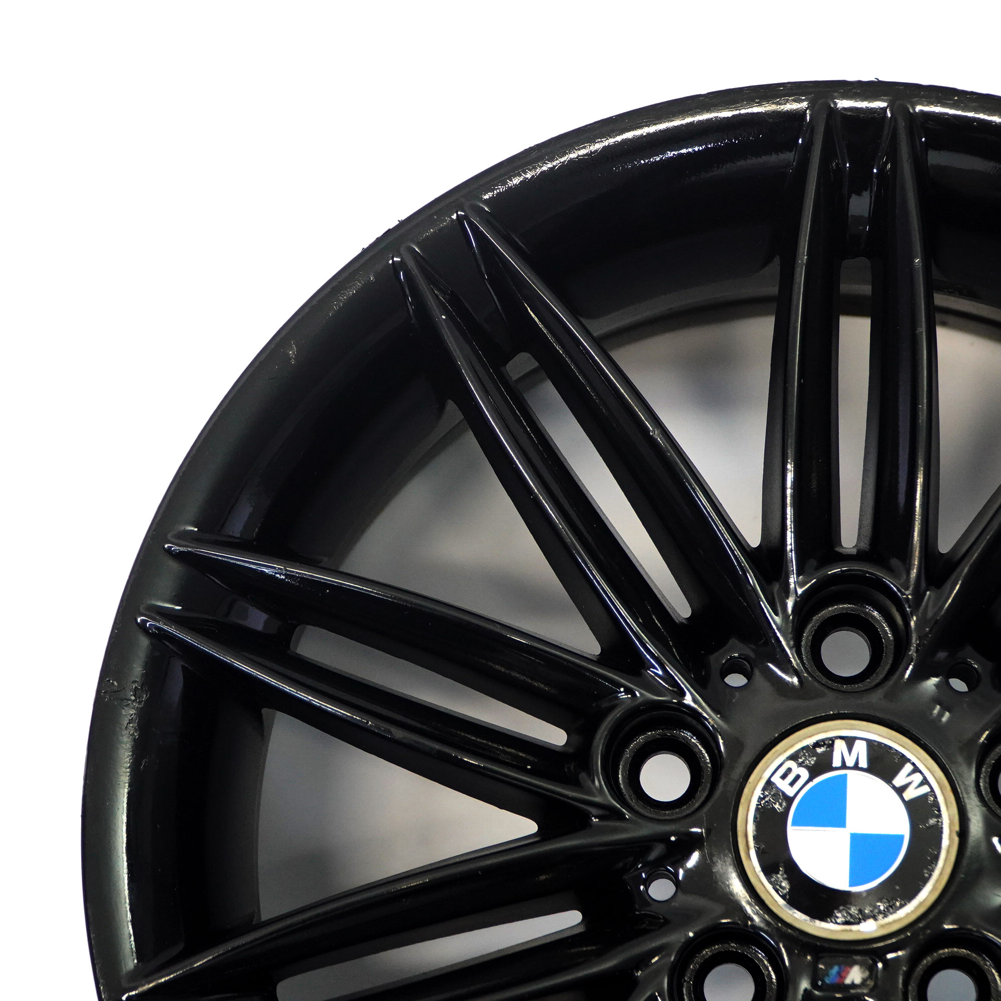 BMW E81 E87 E88 Hinterrad Alufelge 17" 7,5J ET:47 M Doppelspeiche 207 8036938