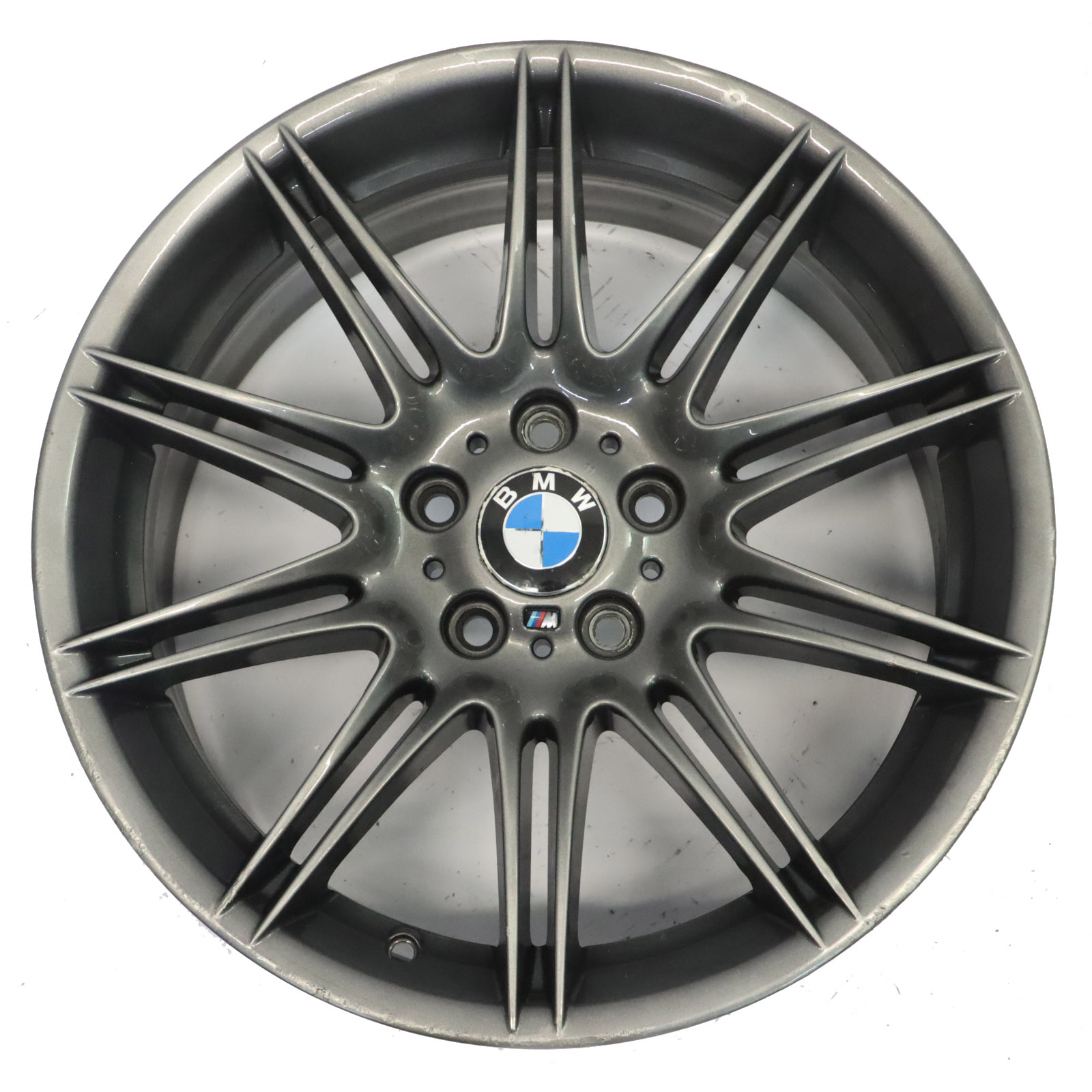 BMW E90 E91 E92 Grau Alufelge Vorne 19" M Doppelspeiche 225 8J ET:37 8037141