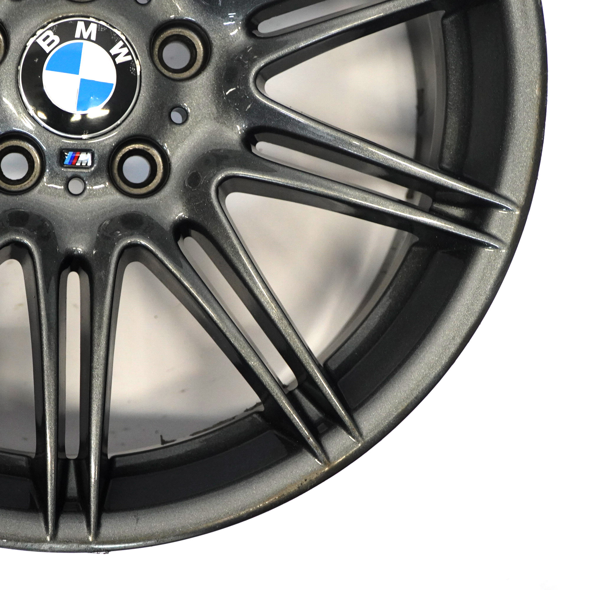 BMW E90 E91 E92 Grau Alufelge Vorne 19" M Doppelspeiche 225 8J ET:37 8037141