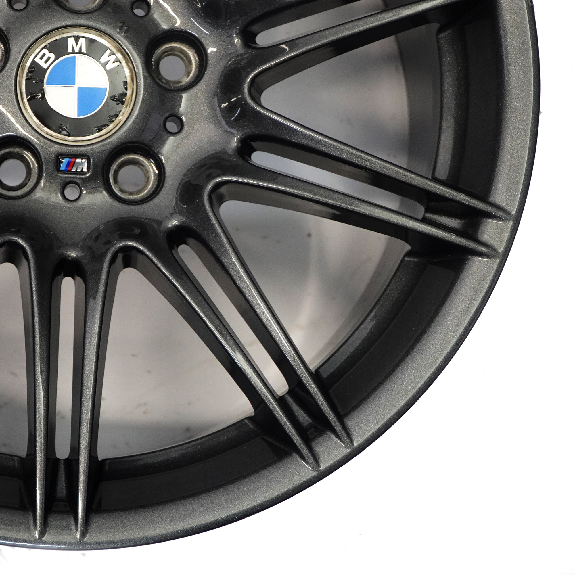 BMW E90 E92 Grau Hinterrad Felge 19" M Doppelspeiche 225 9J 8037142