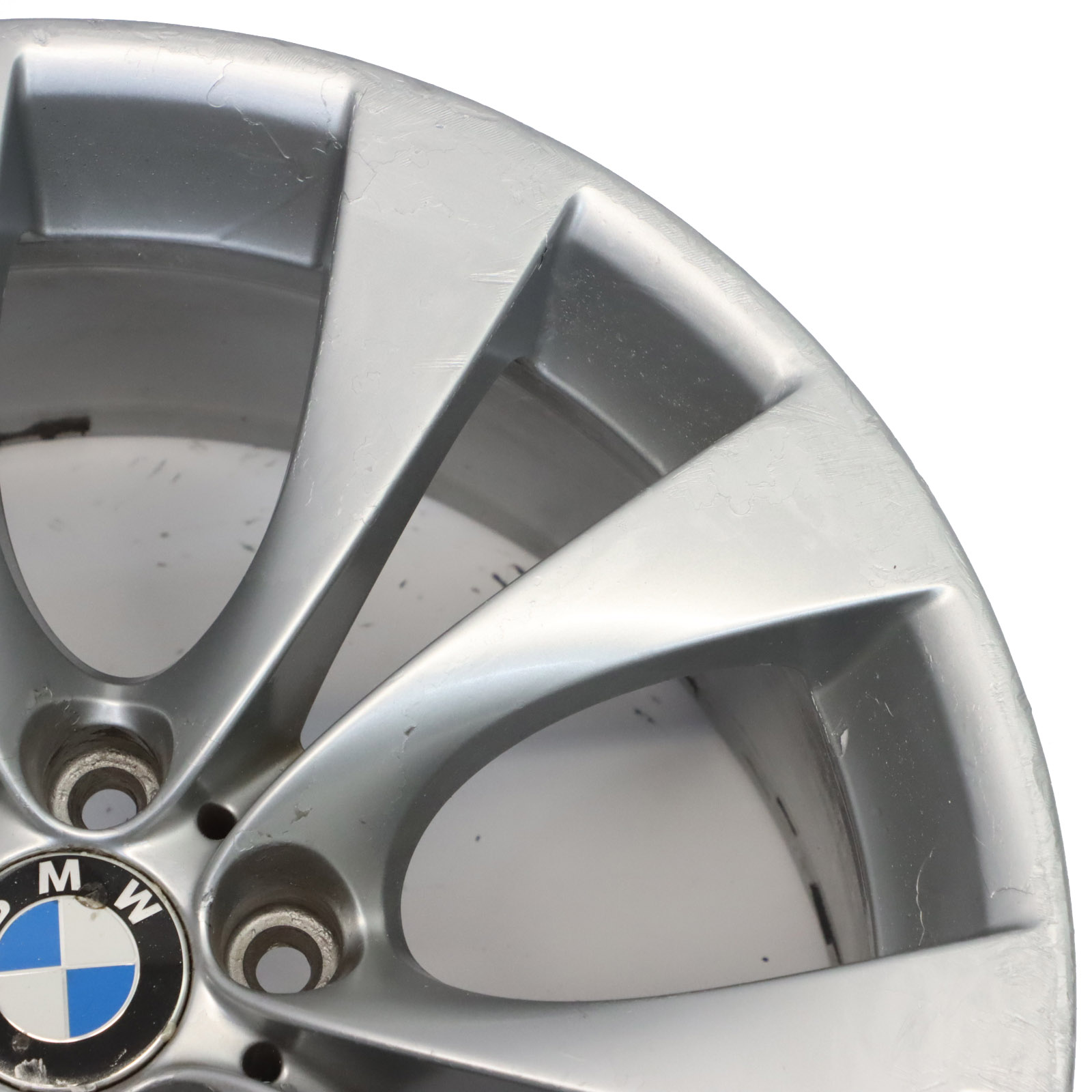 BMW X5 E70 Silver Front Wheel Alloy Rim 20" M V-spoke 227 10J ET:40 8037349