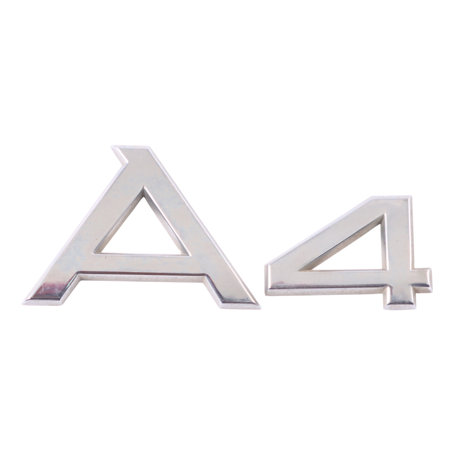 Audi A4 B8 Heckklappe Kofferraum Abzeichen Emblem Chrom A4 Schriftzug 8H0853741