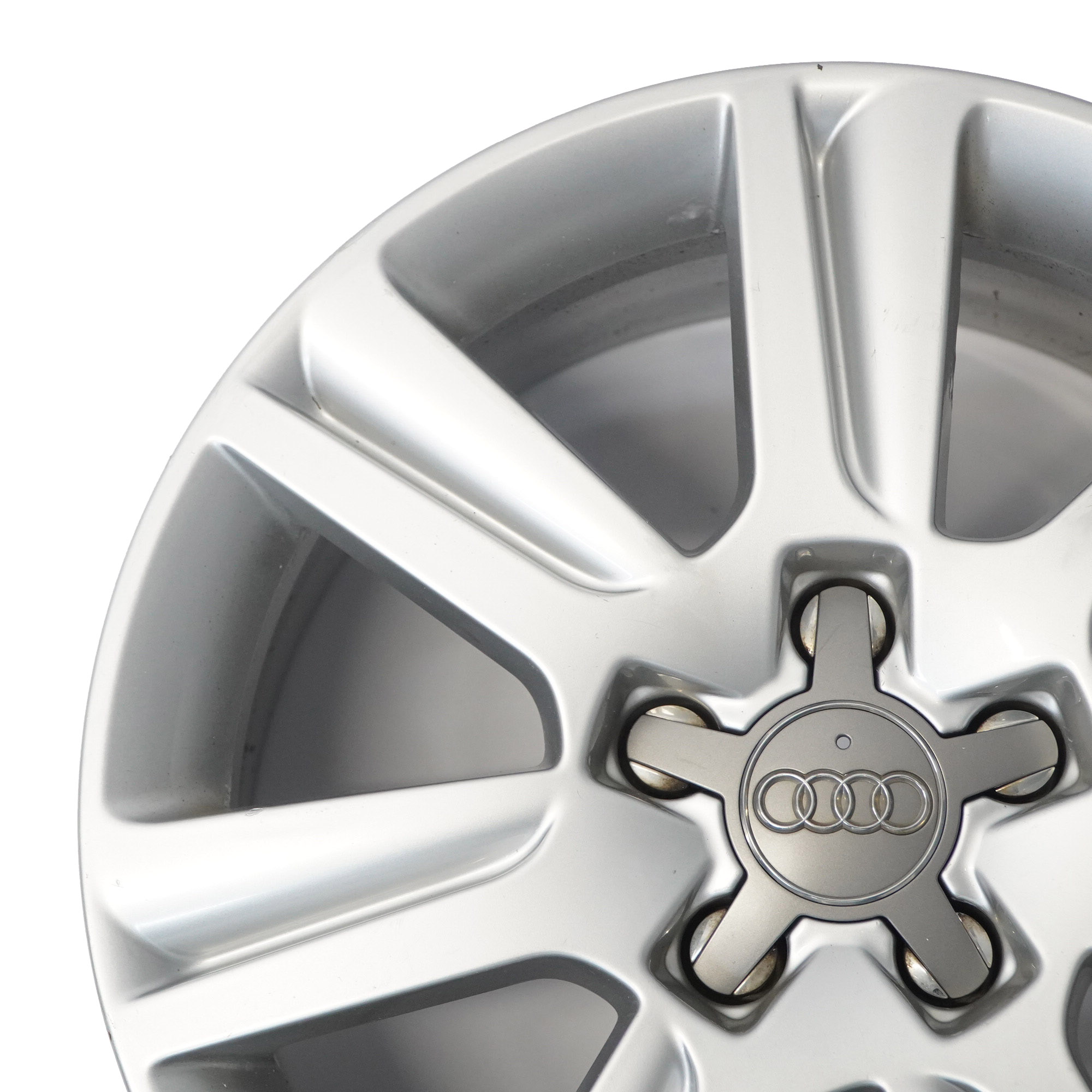 Audi A4 B8 A5 8T Silver Wheel Alloy Rim 17" ET:45 7,5J 8K0601025B