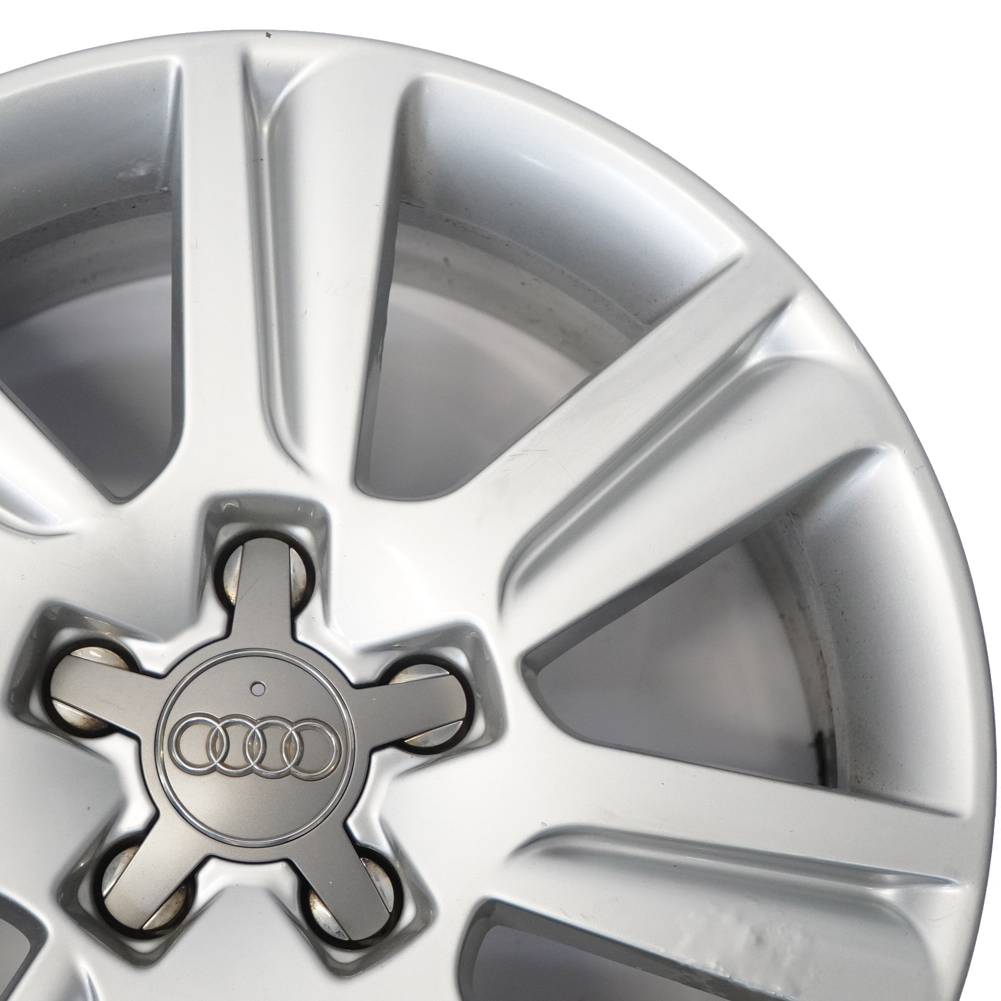 Audi A4 B8 A5 8T Silver Wheel Alloy Rim 17" ET:45 7,5J 8K0601025B