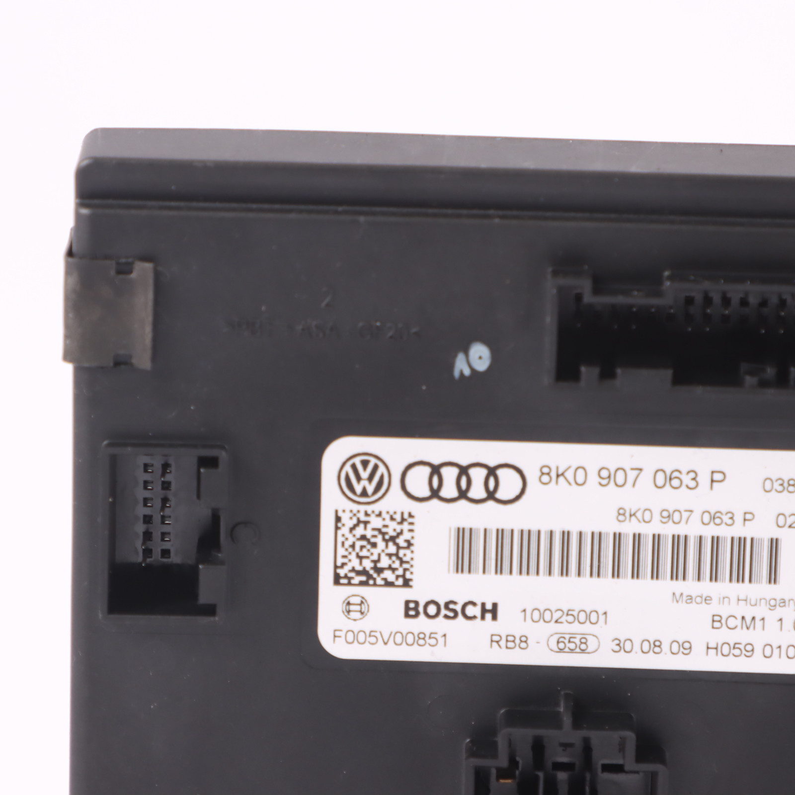 Audi A5 8T Körper Komfort Steuerung BCM An Bord Versorgung Modul ECU 8K0907063P