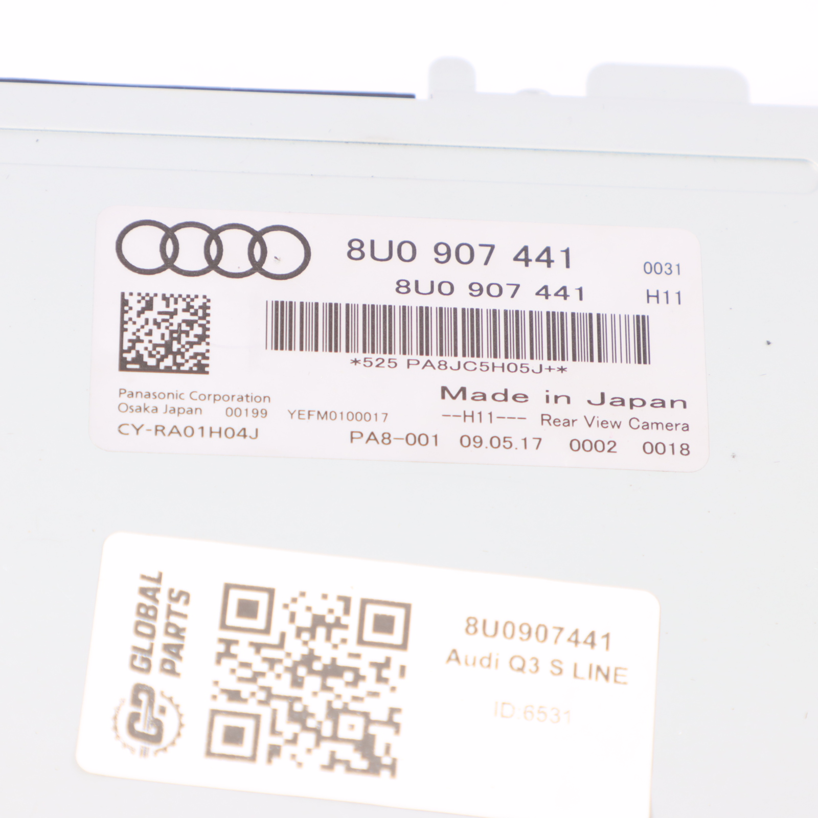 Audi Q3 8U Kamera Modul Rückfahr Kamera Steuergerät 8U0907441